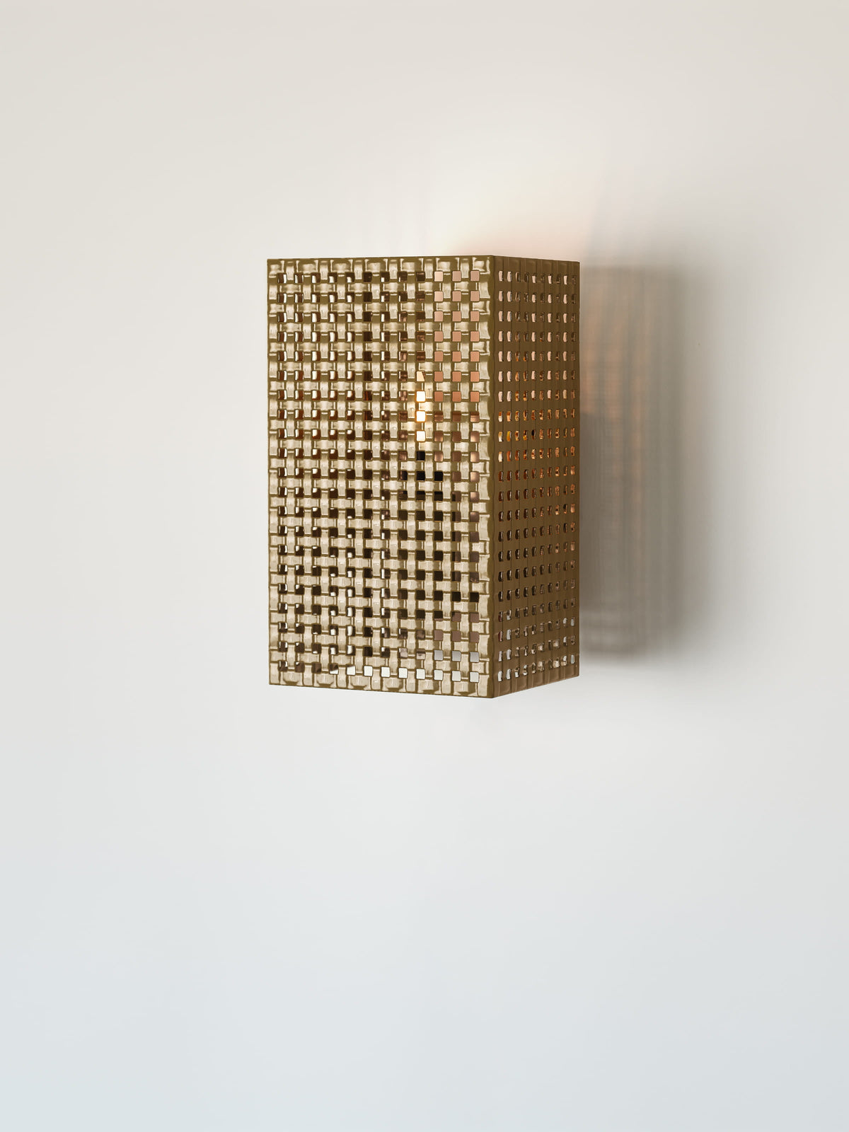 Applique Tressée intérieur - Brun Vert