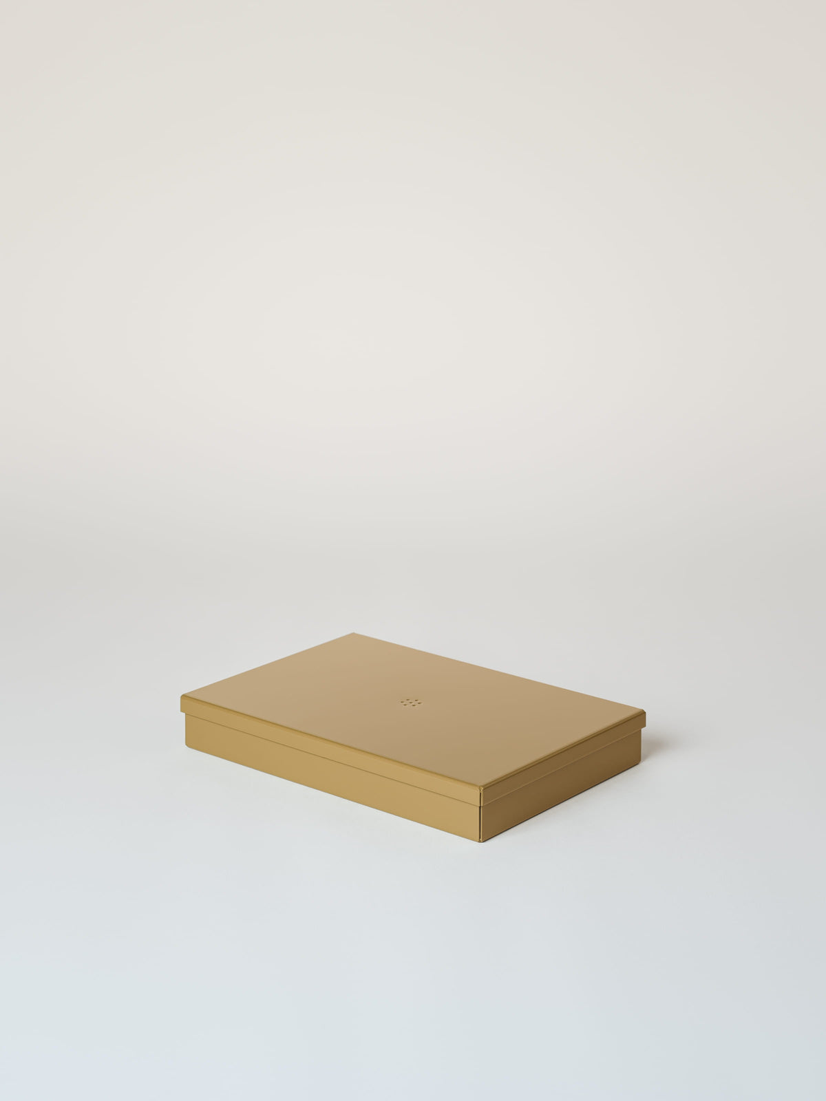 Boite métal taille M - Brun Vert