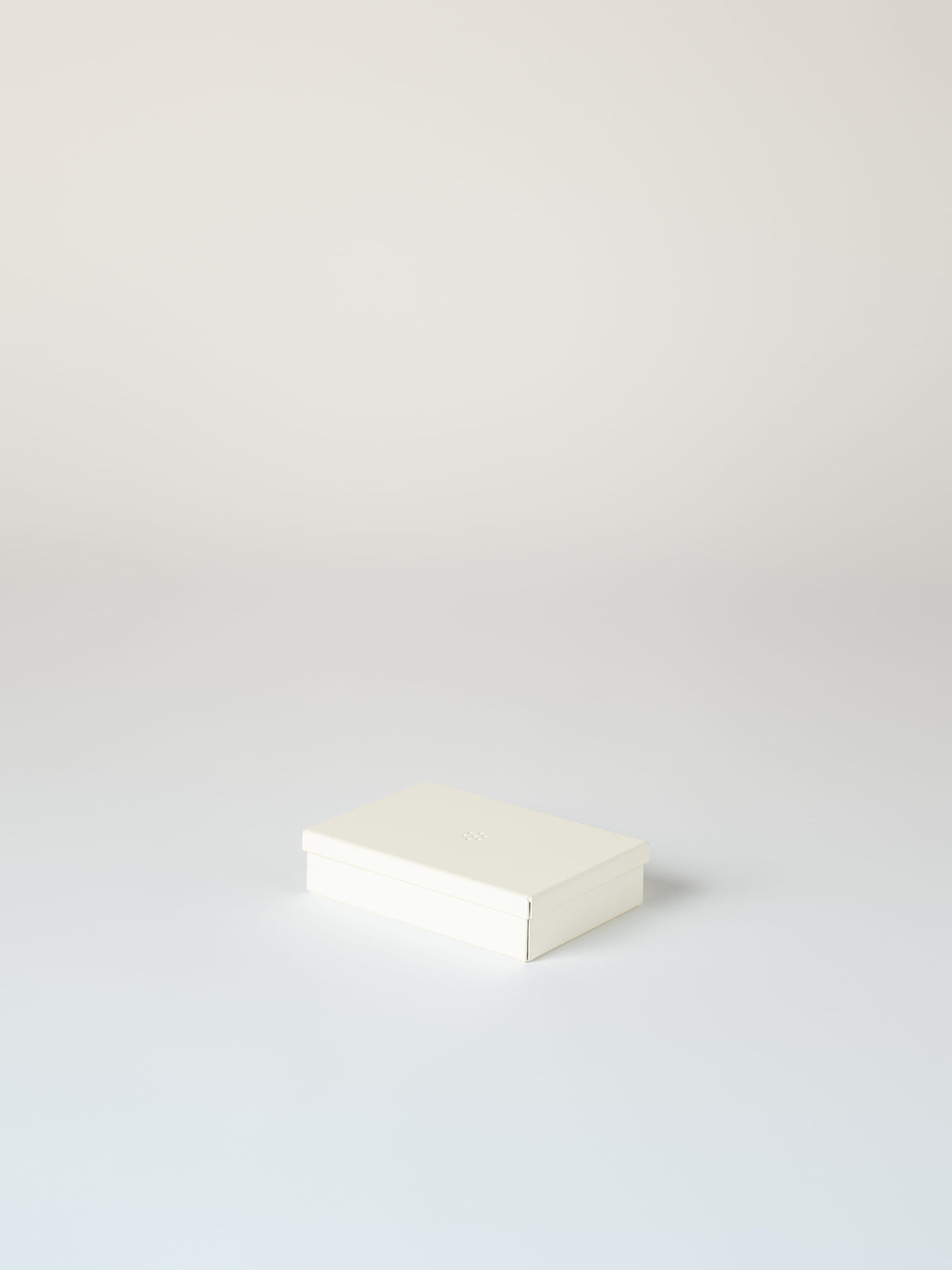 Boite métal taille S - Blanc Perlé