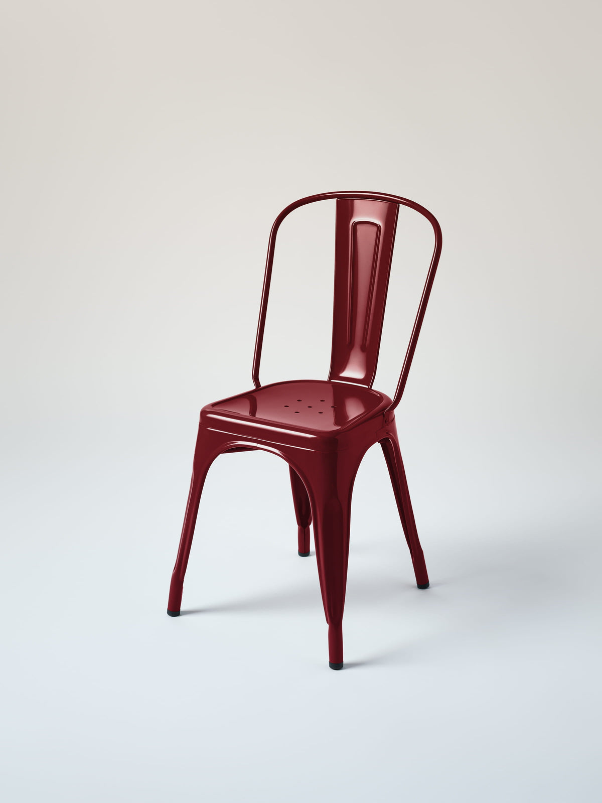 Chaise A - Rouge Vin