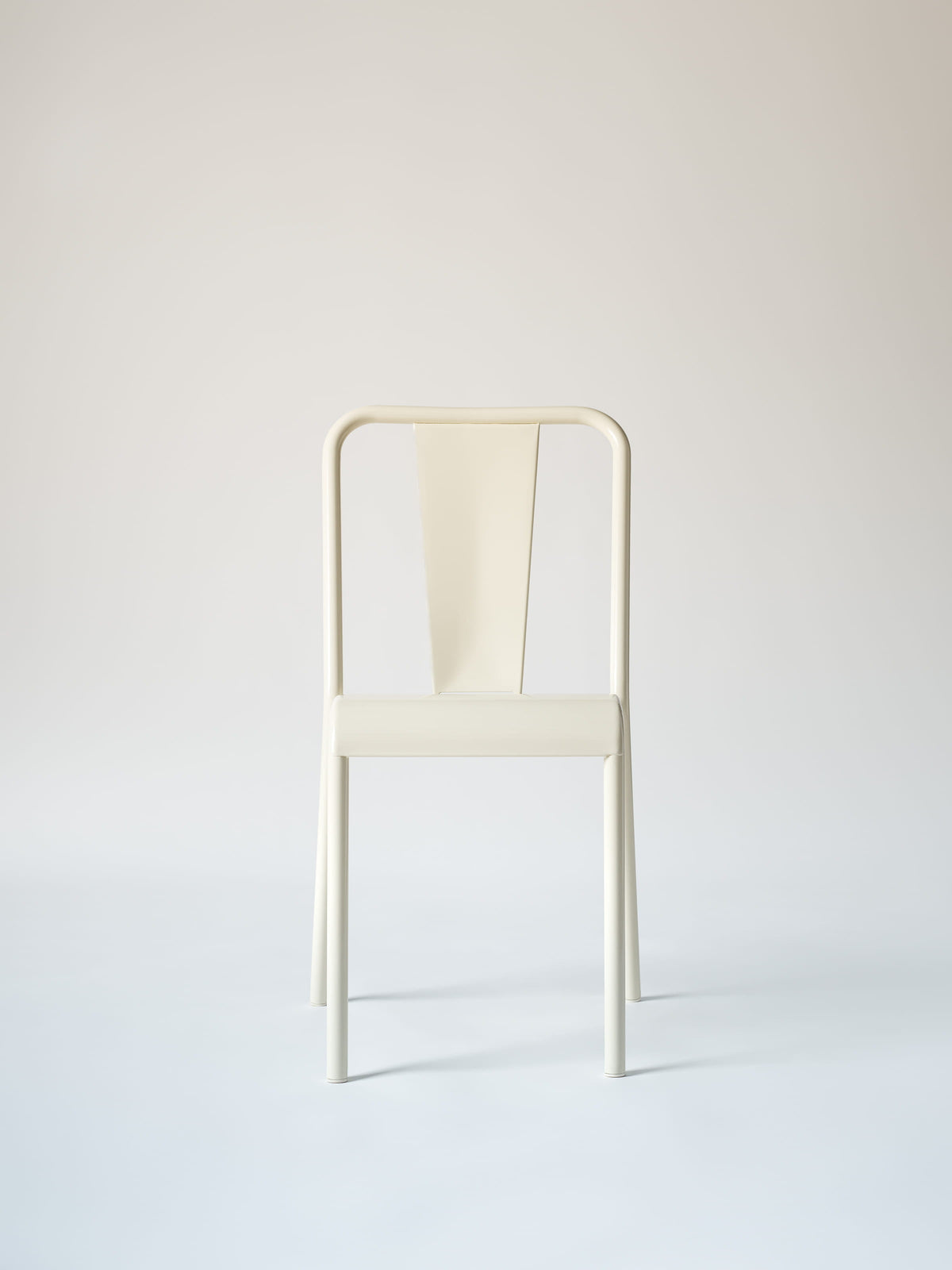 Chaise T37e - Blanc Perlé
