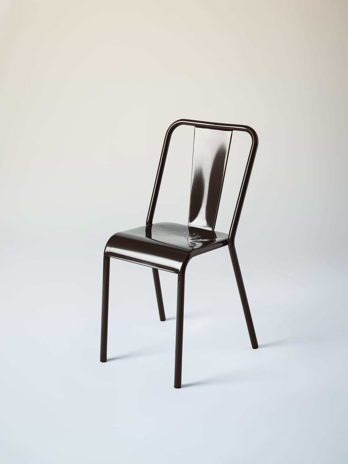 Chaise T37e - Brun Noir