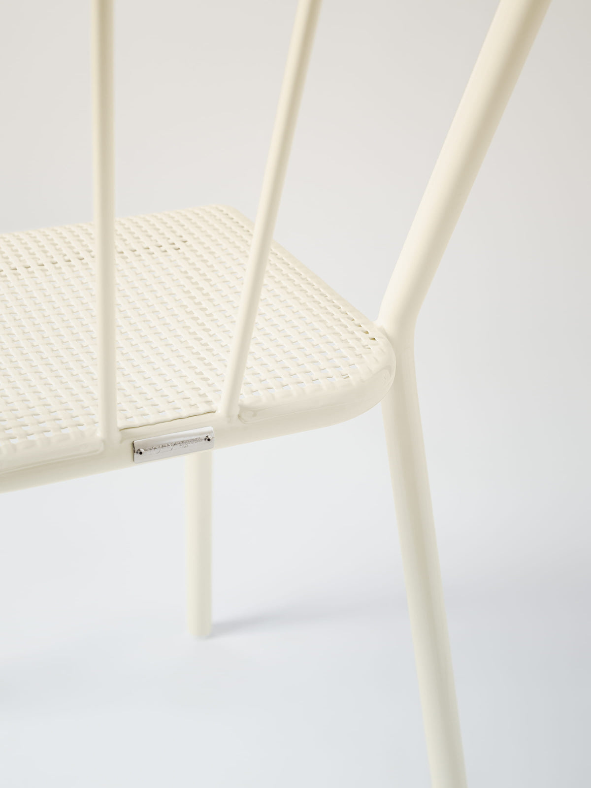 Chaise Tressée - Blanc Perlé