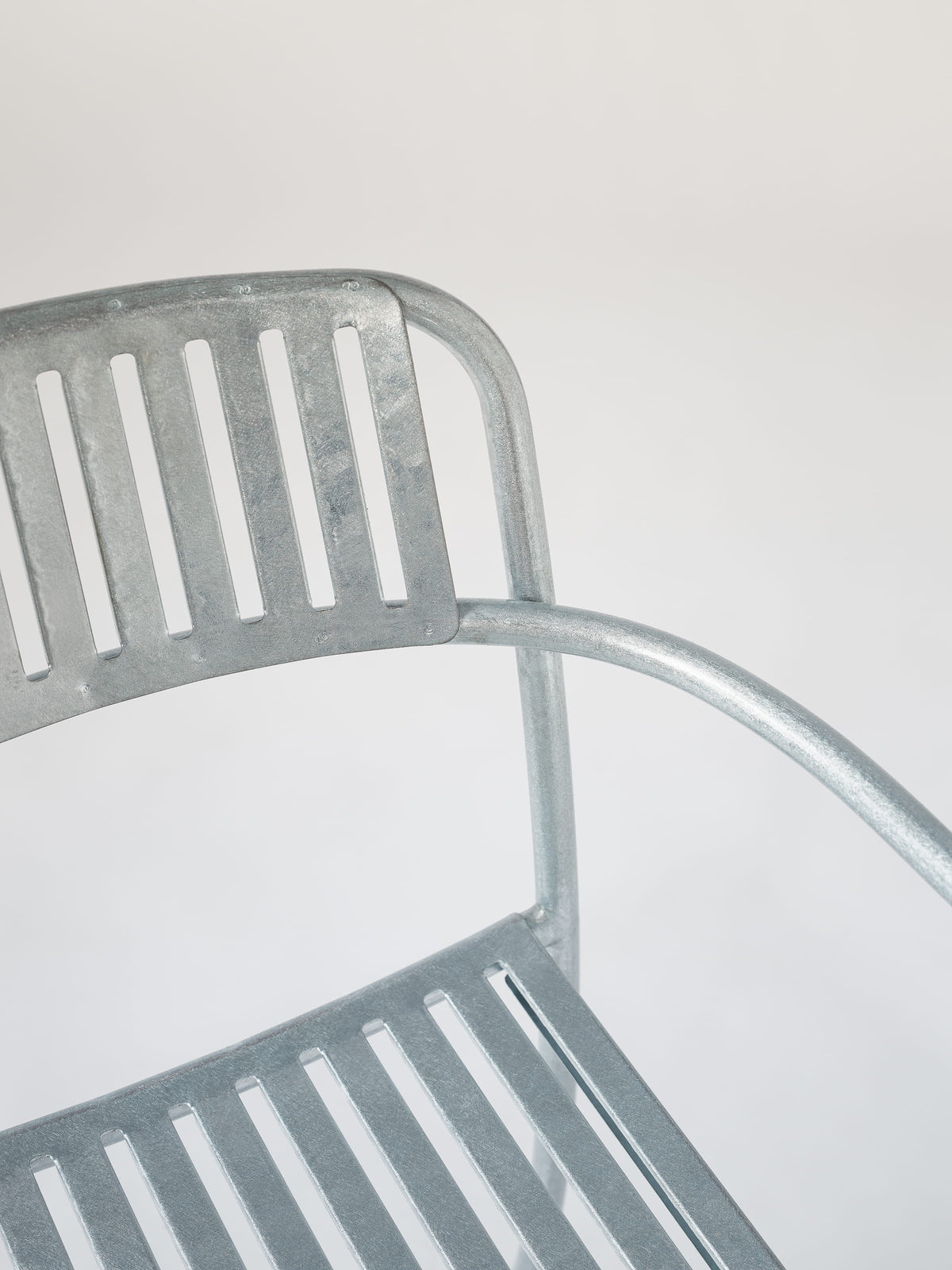 Fauteuil lounge Patio - Galvanisé Verni