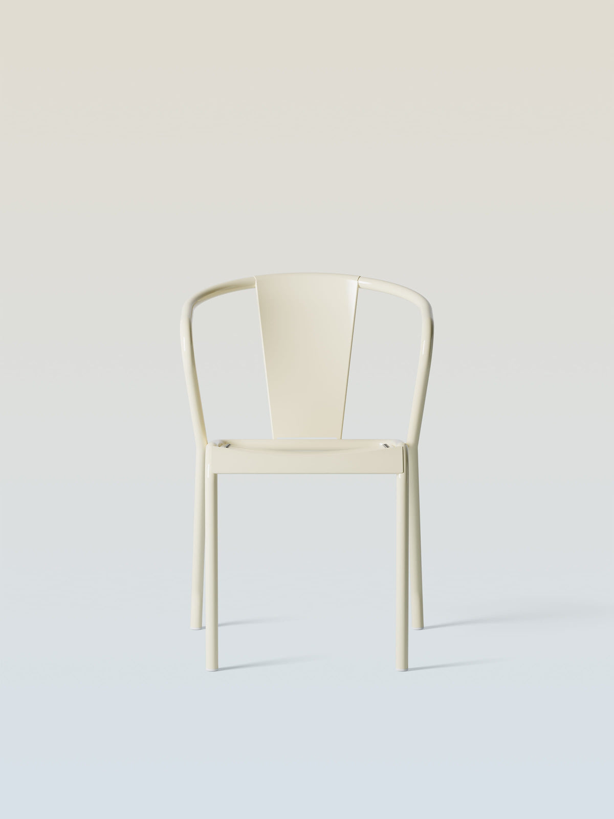 Fauteuil UD assise lames métal - Bleu Noir
