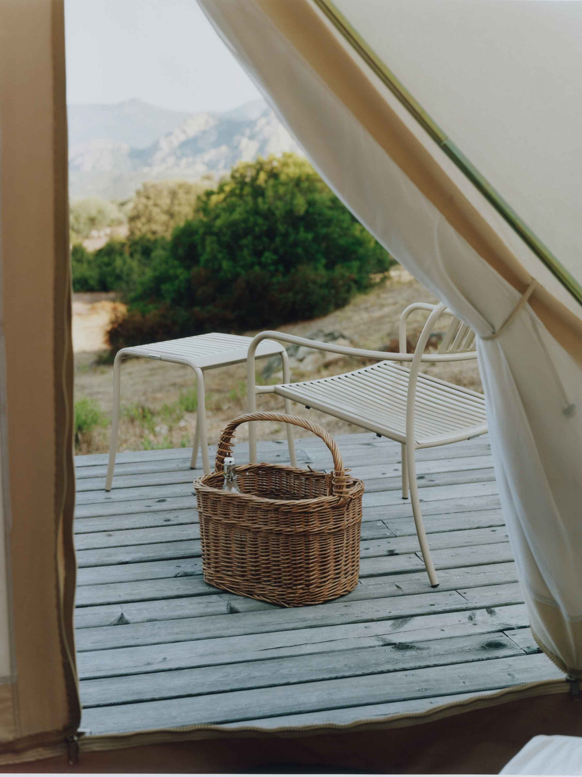 Fauteuil lounge Patio - Vert Jonc
