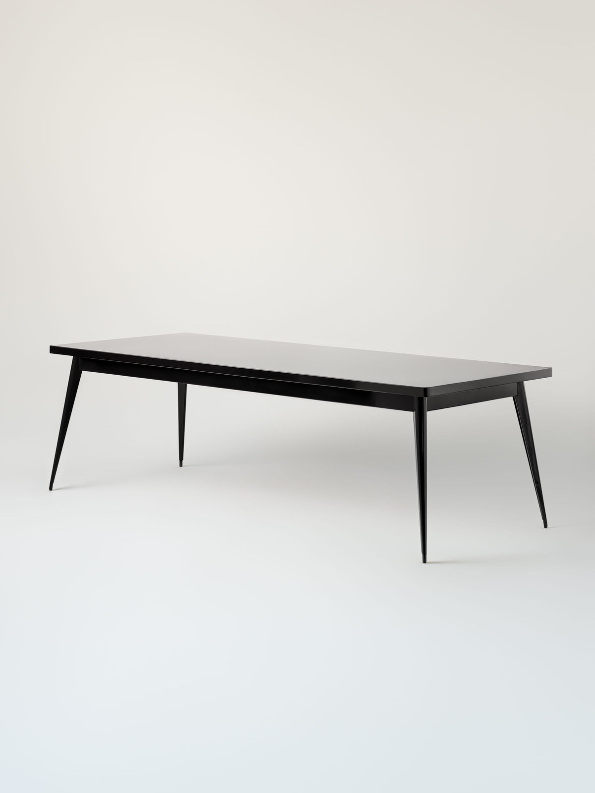 Table 55 240x100 / plateau métal - Noir Foncé