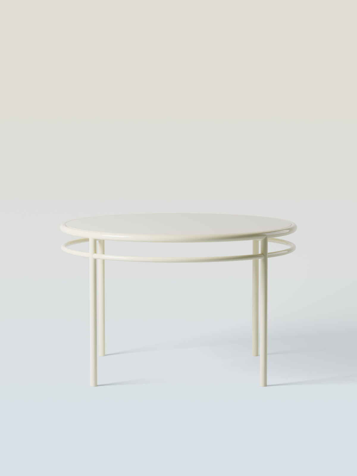 Epure Table Ø120 - Gray Beige