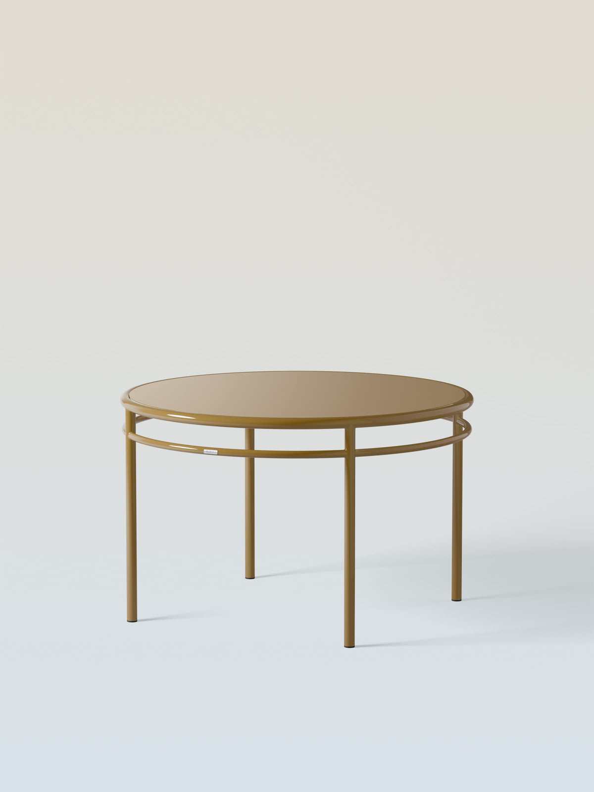 Table Epure Ø120 - Brun Vert