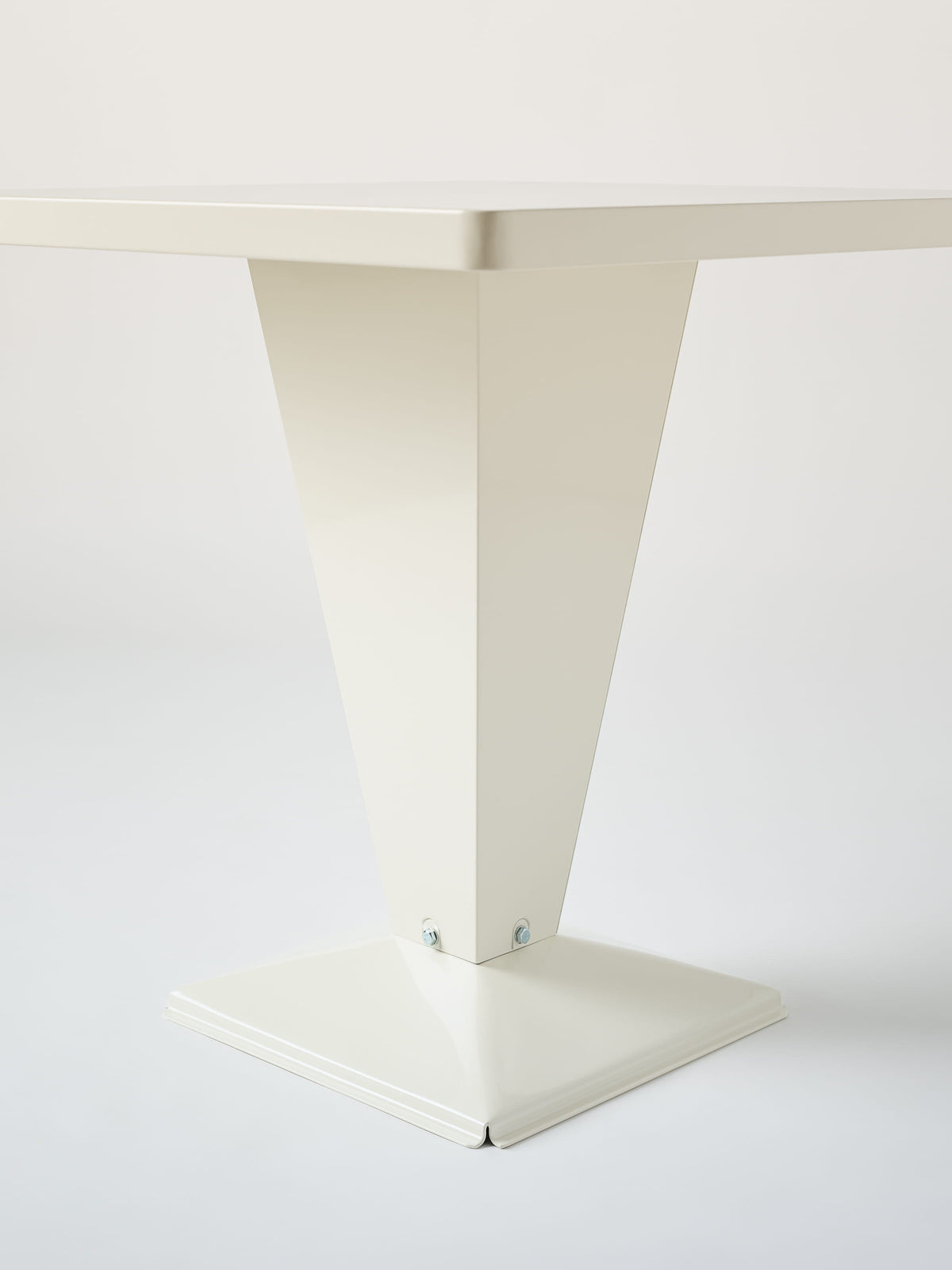 Table Kub 80x80 - Blanc Pur