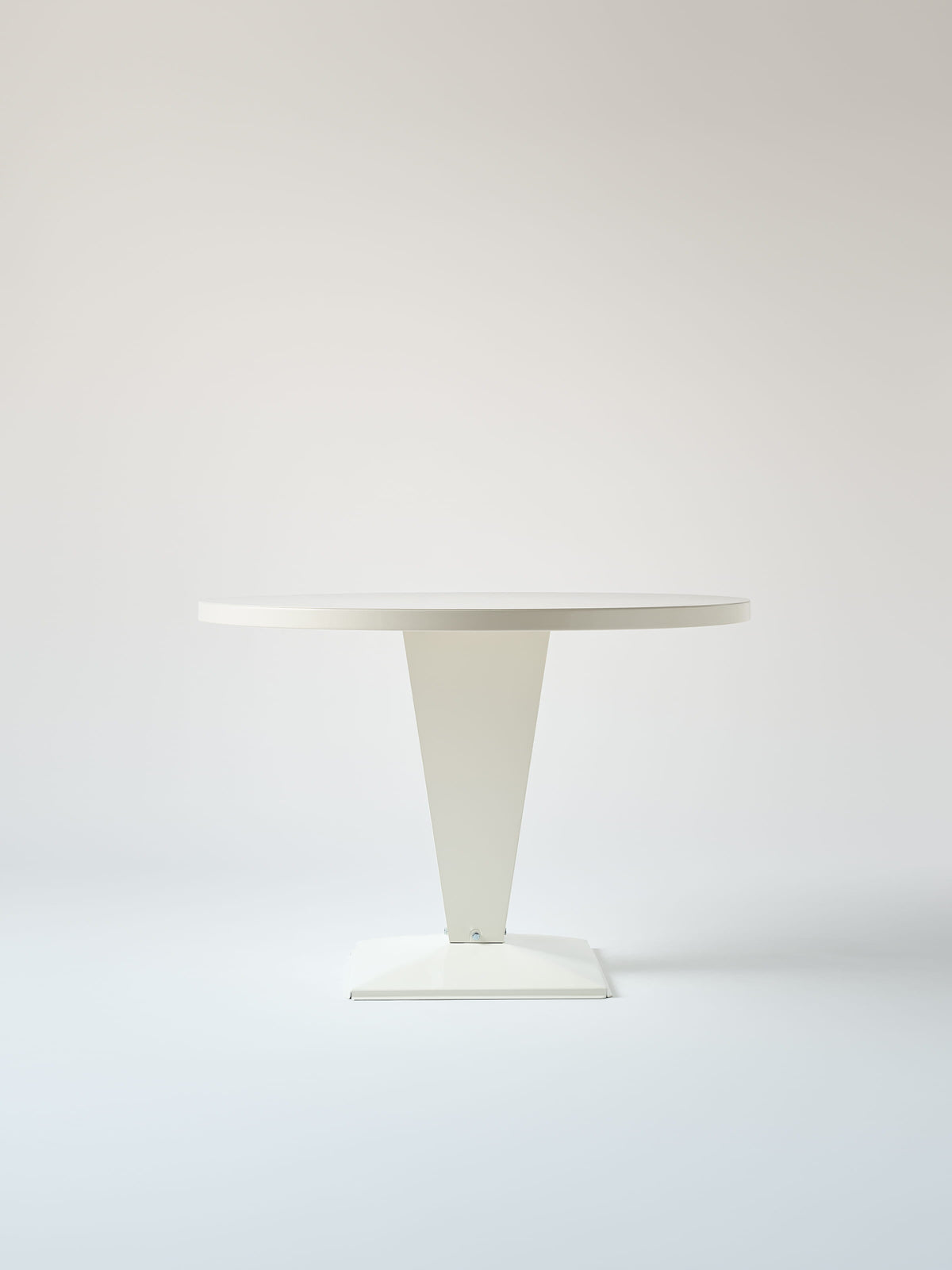 Table Kub Ø100 - Gris Beige