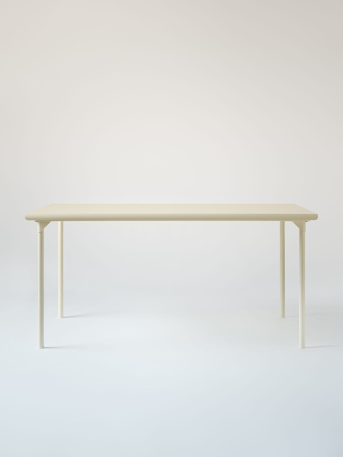Table Patio 160x100 - Blanc Perlé