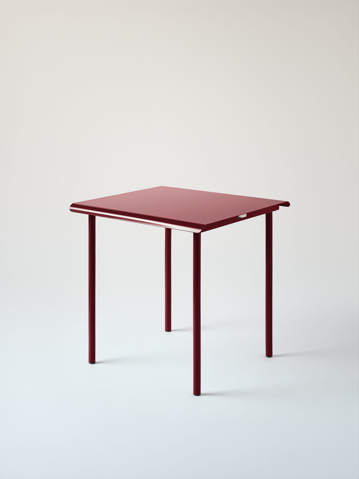 Table café Patio 75x75 - Rouge Vin