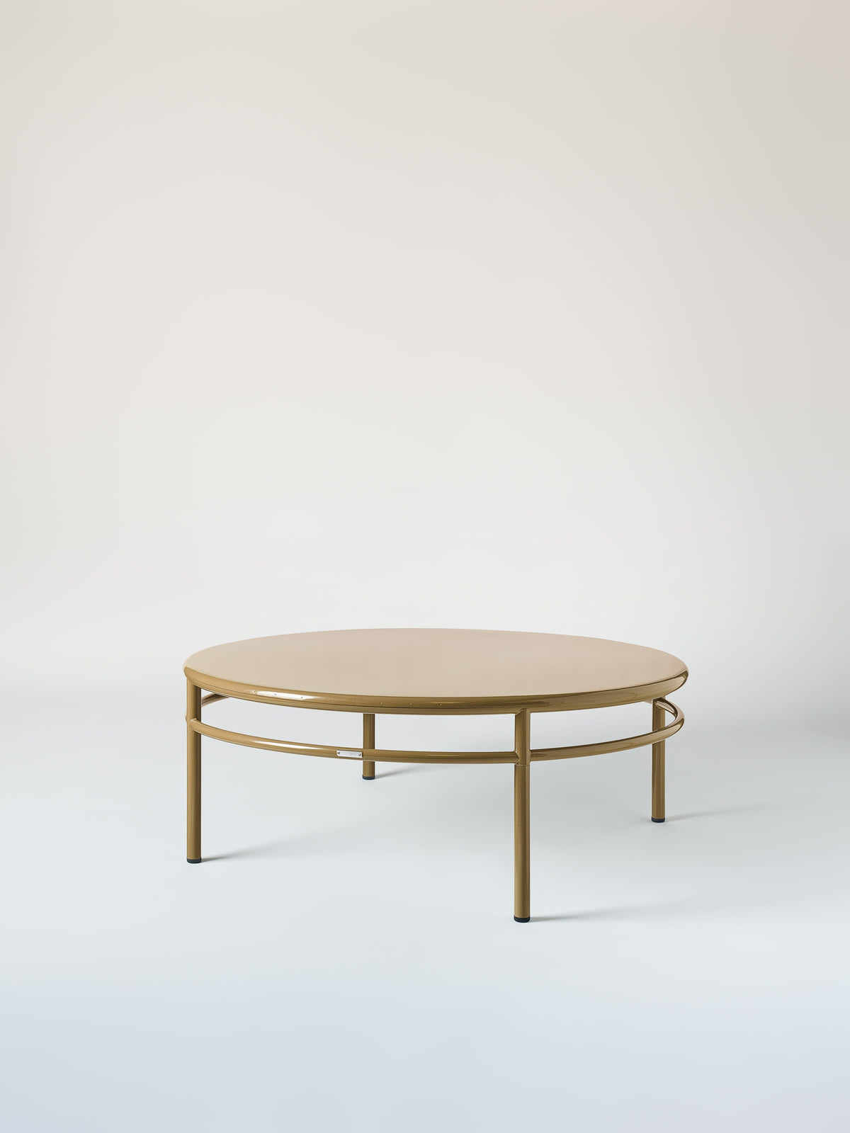 Table basse T37 Ø120 - Brun Vert