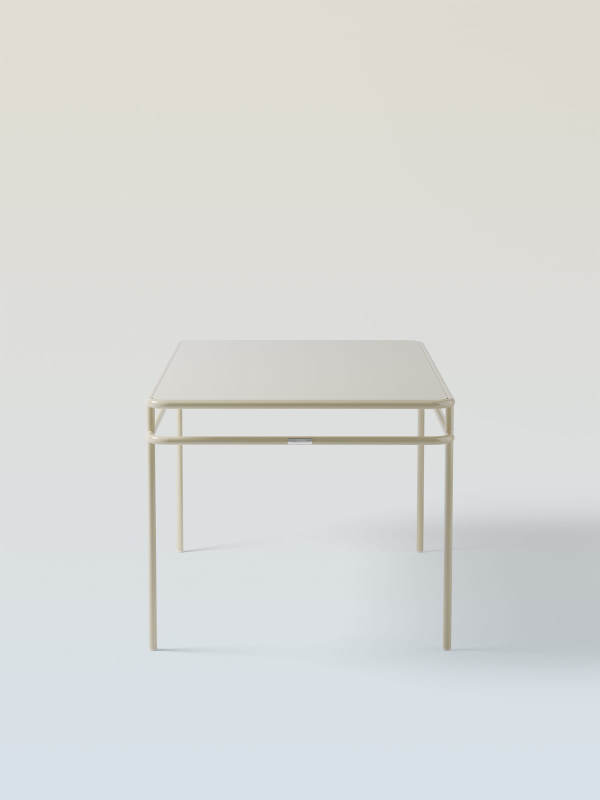 Table UD 160x90 / plateau métal - Brun Noir