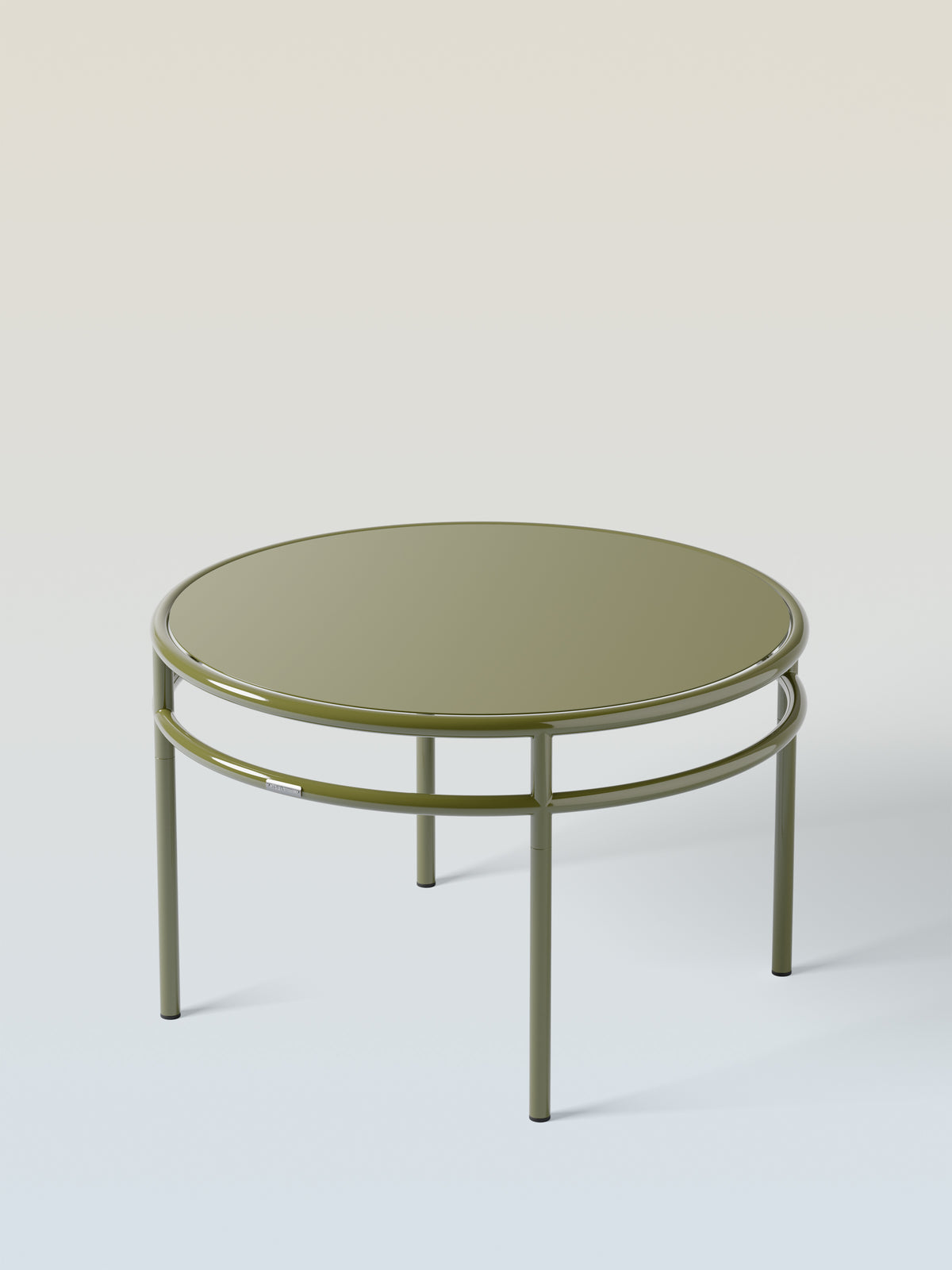Table Epure Ø120 - Vert Jonc