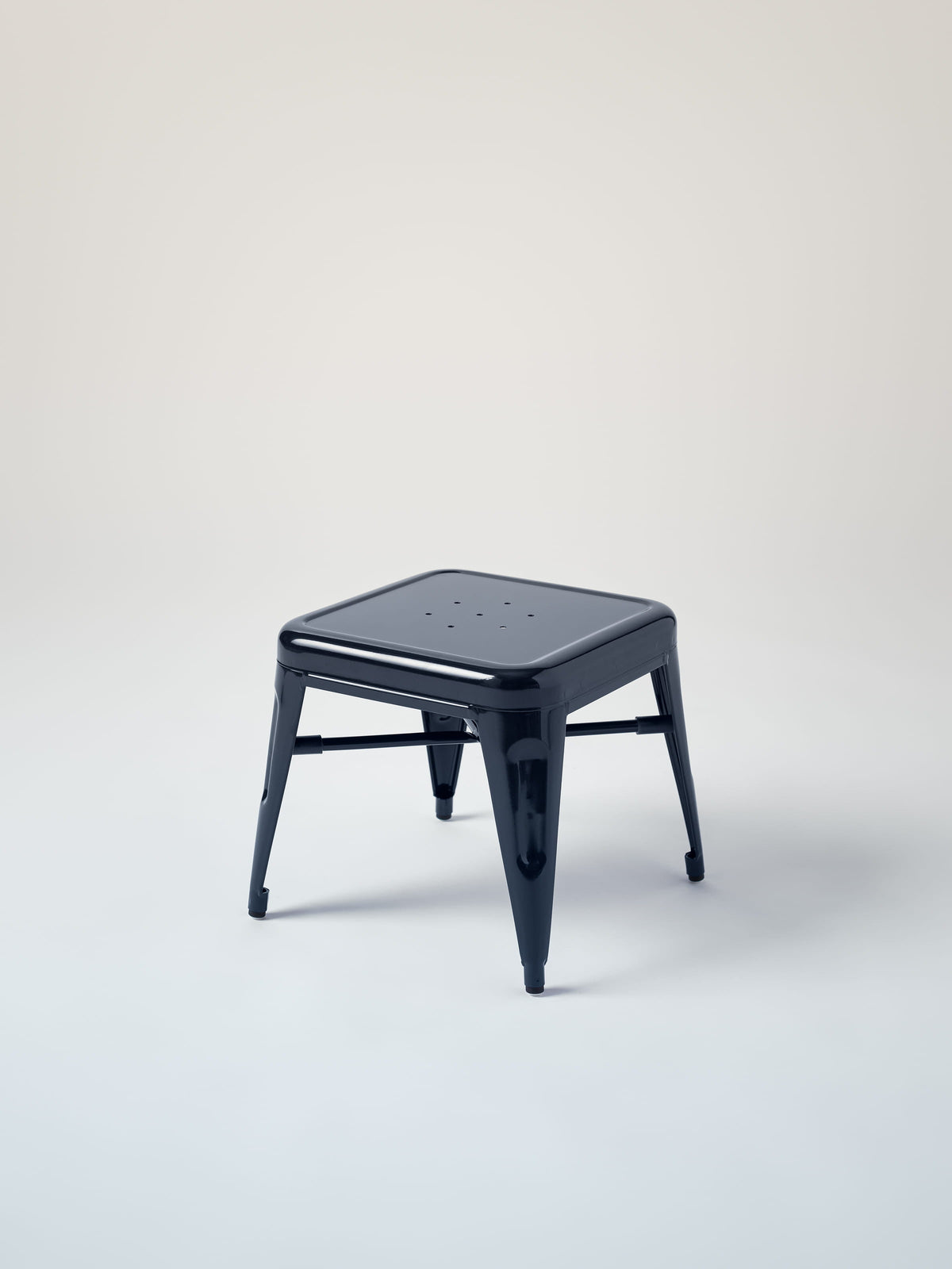 Tabouret H30 - Bleu Noir