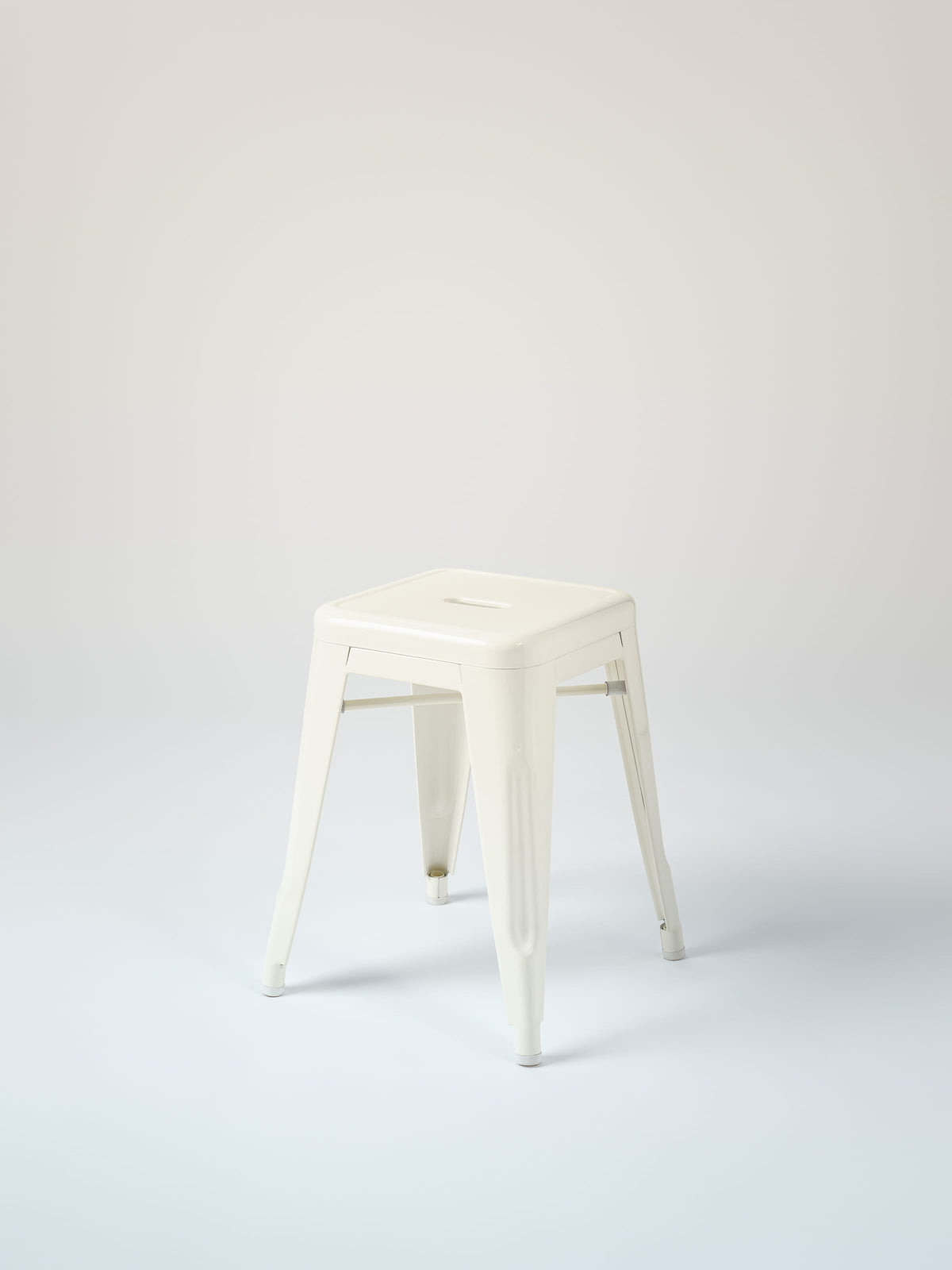 Tabouret H45 - Blanc Perlé