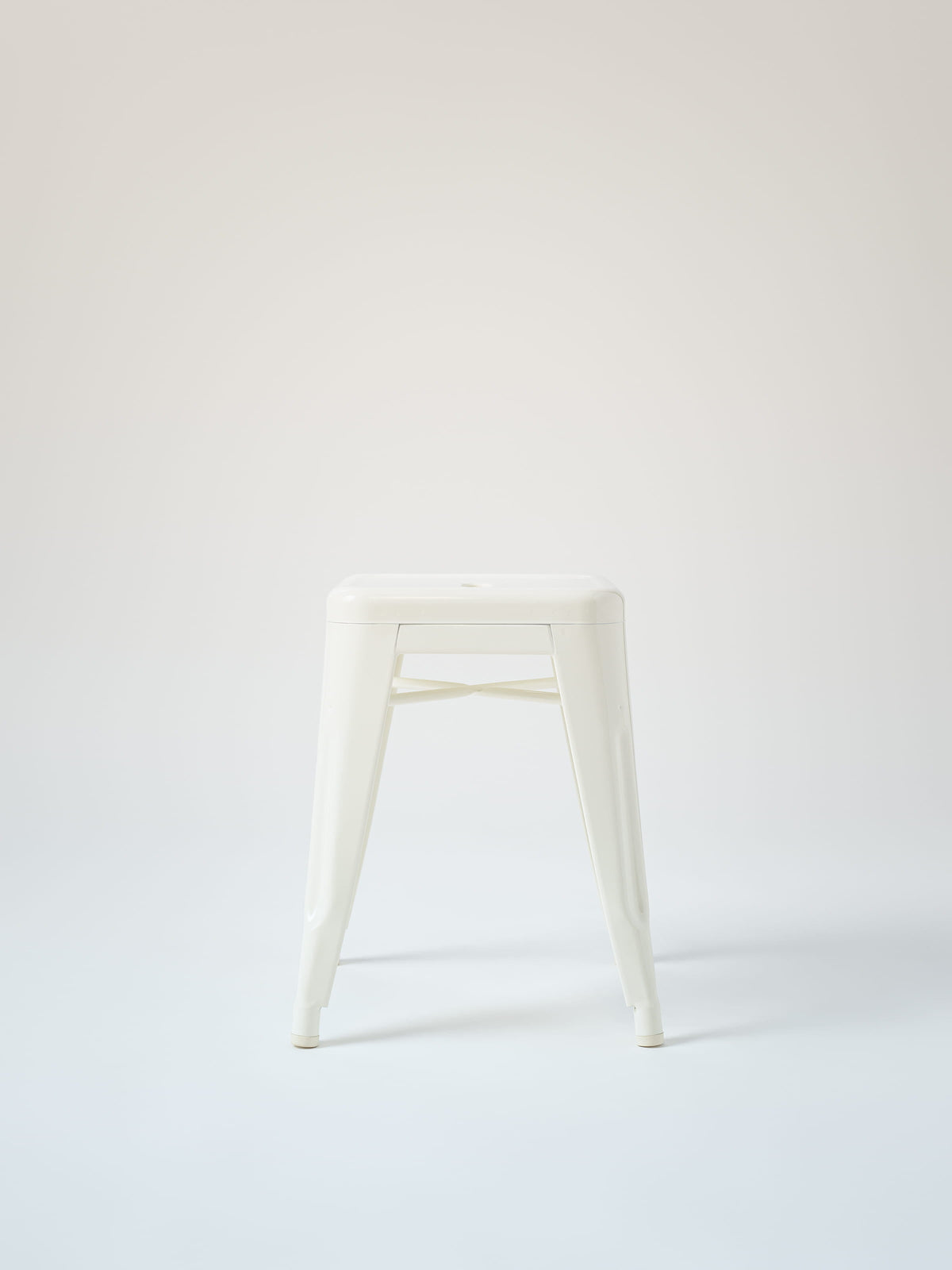 Tabouret H45 - Blanc Pur