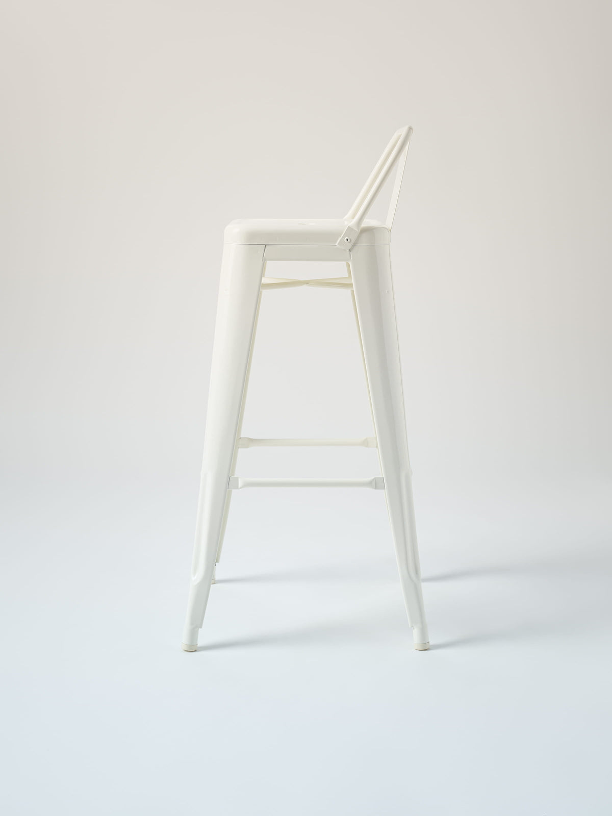Tabouret HPD75 - Blanc Pur