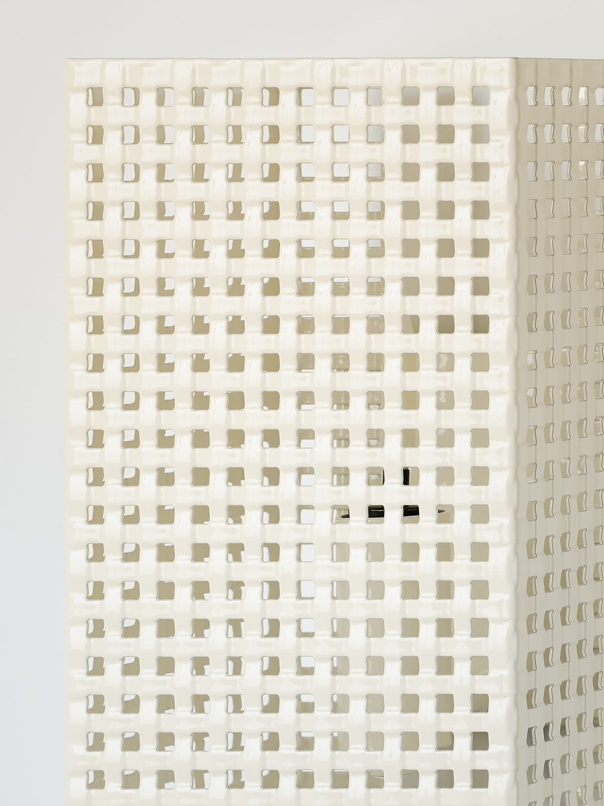 Indoor Braided Wall Light - Pearl White