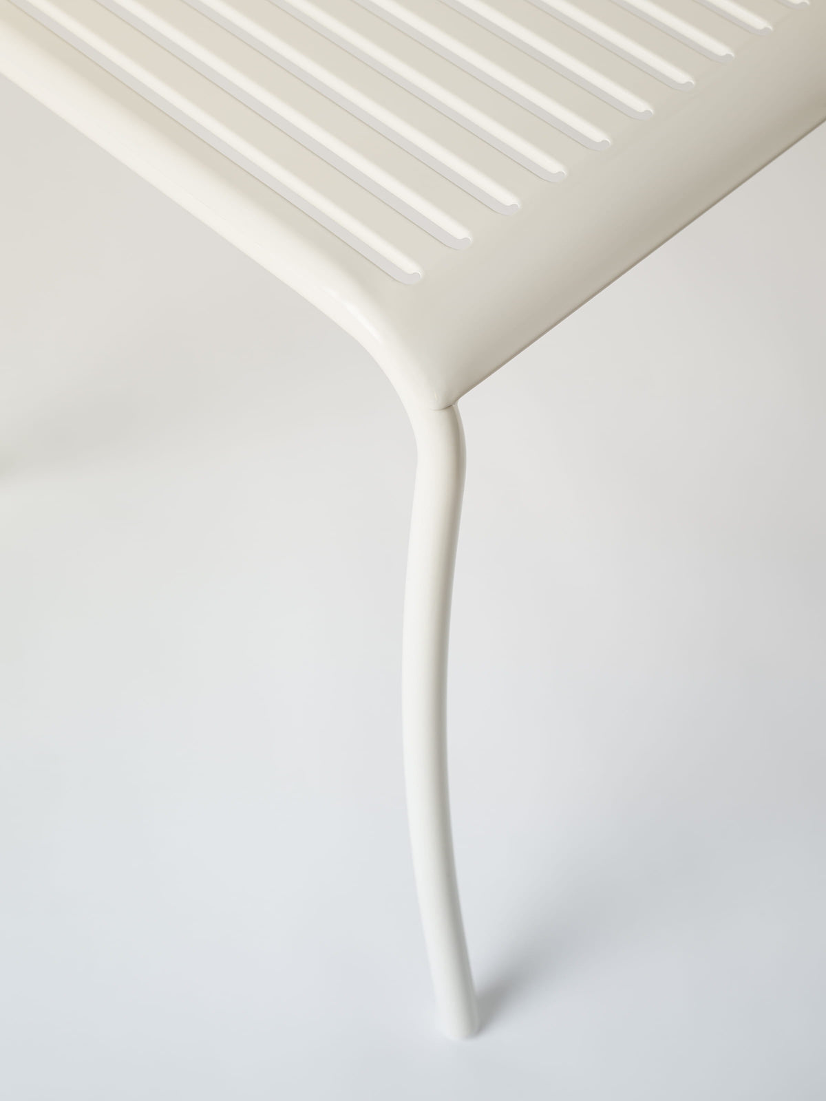 Banc Patio avec dossier - Gris Beige