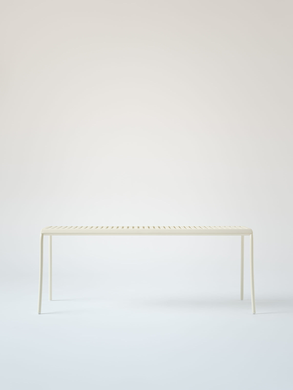 Banc Patio - Blanc Perlé
