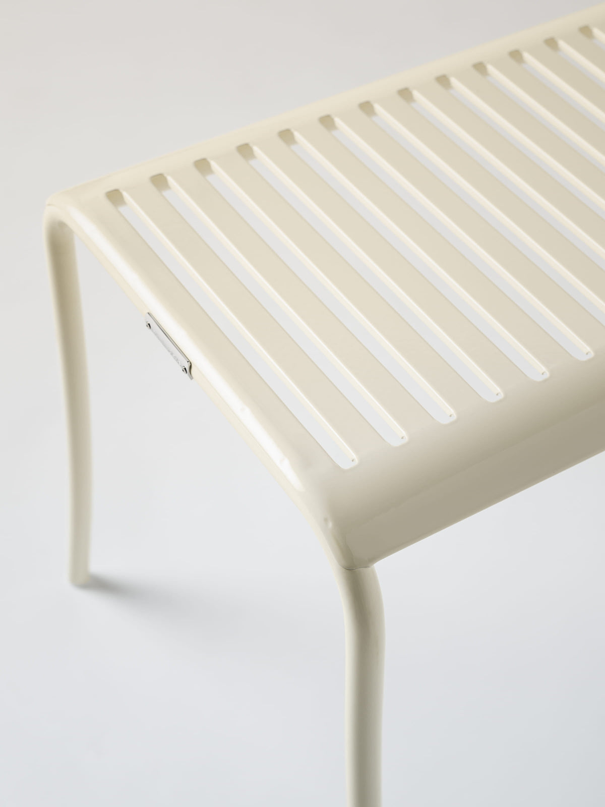 Banc Patio - Blanc Perlé