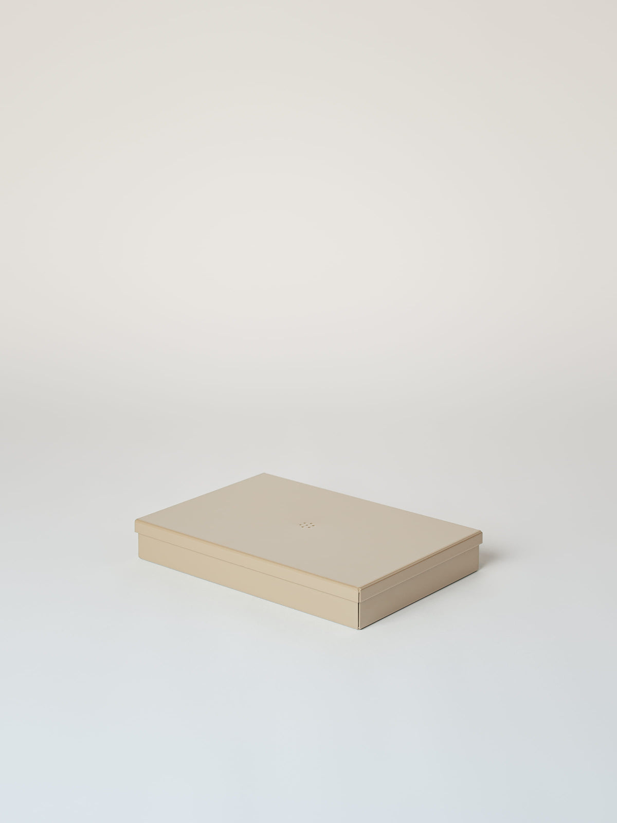 Boite métal taille M - Gris Beige