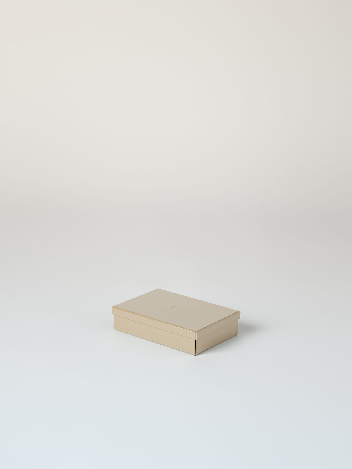 Boite métal taille S - Gris Beige