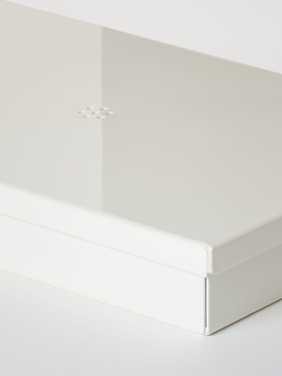 Medium-sized metal box - Blue Black