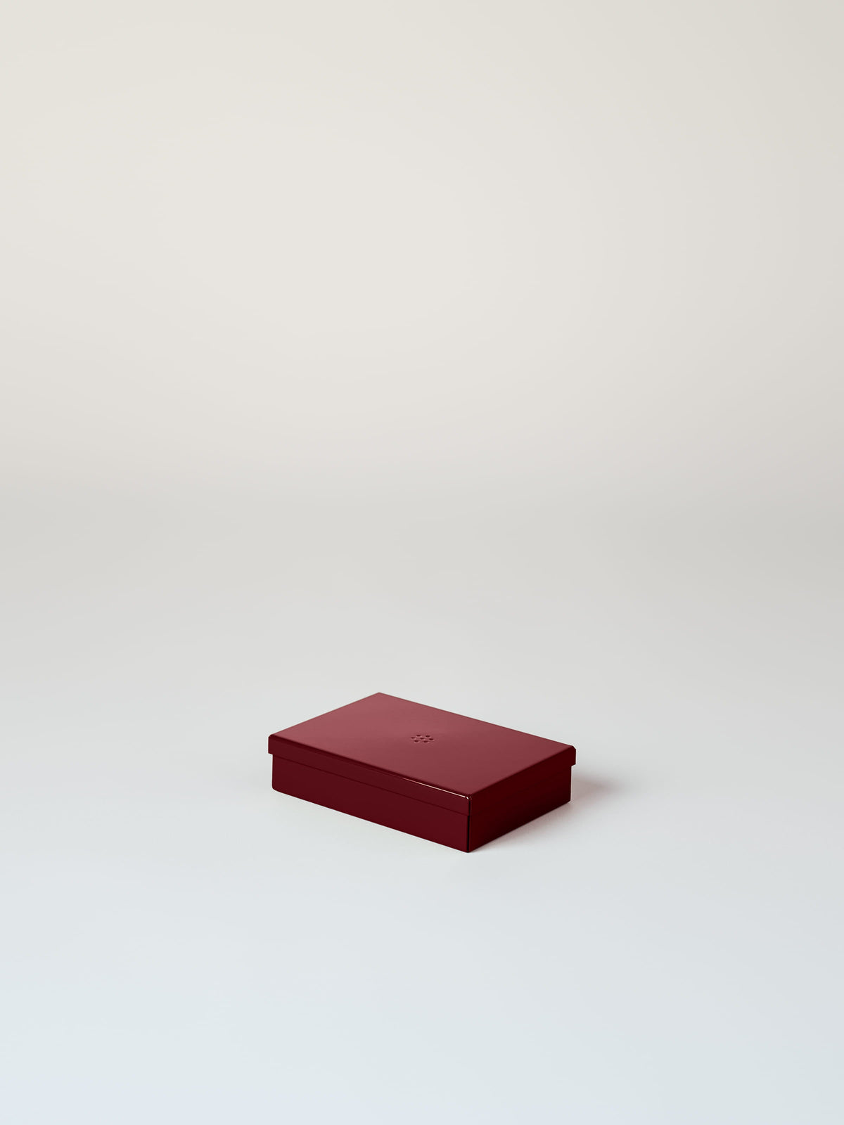 Boite métal taille S - Rouge Vin