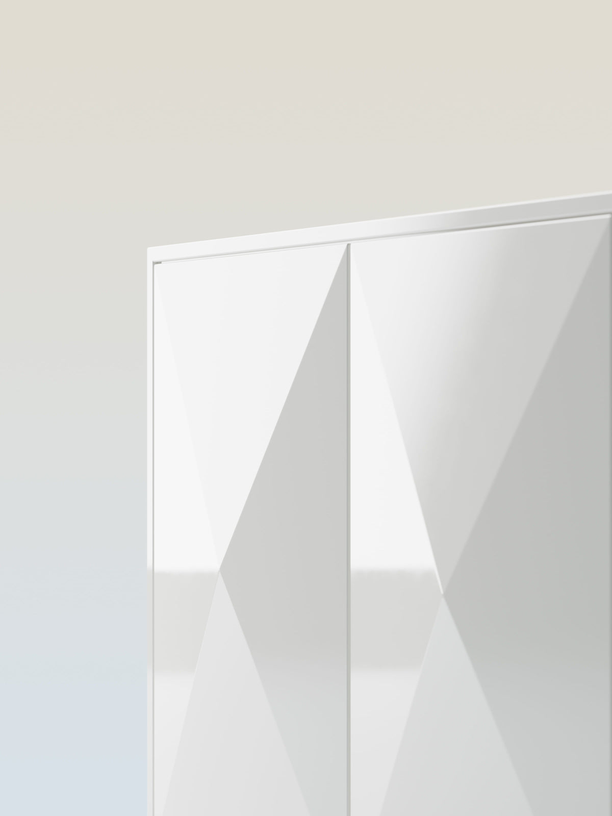 Casier Diamant 2 portes - Brut Verni
