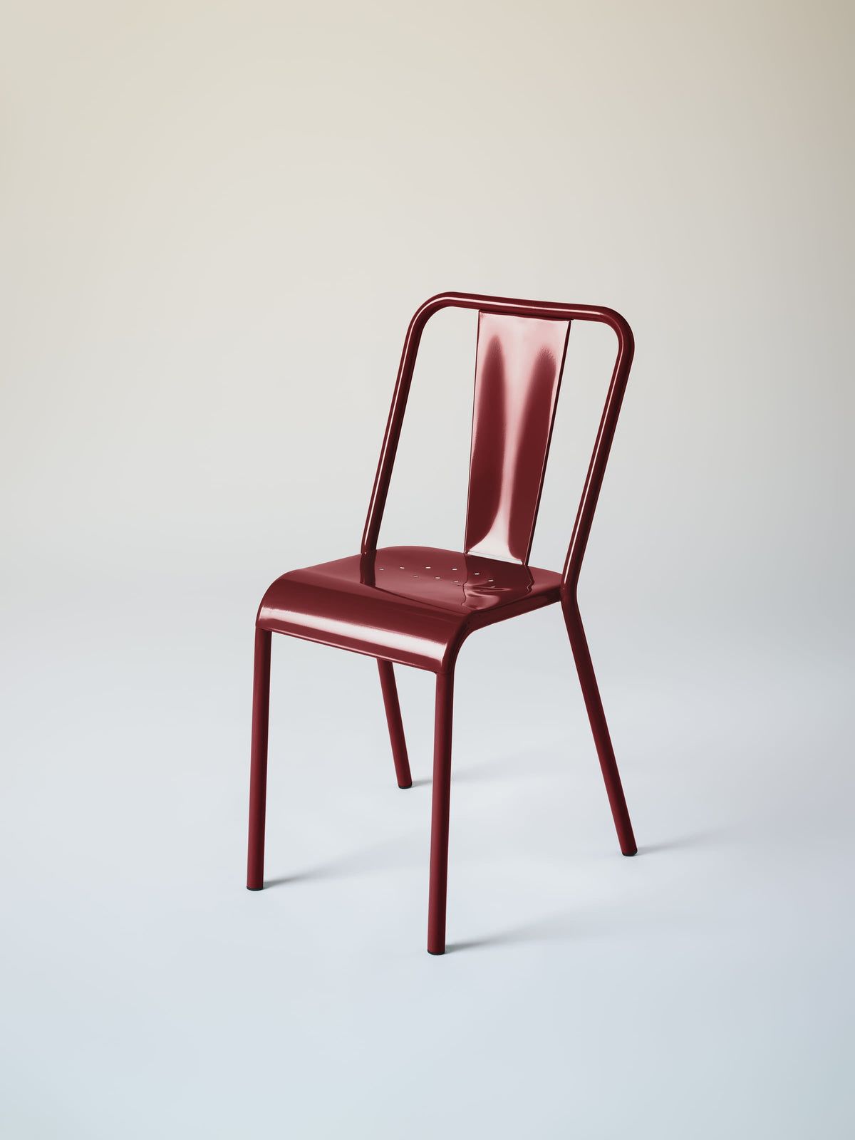 Chaise T37 - Rouge Vin