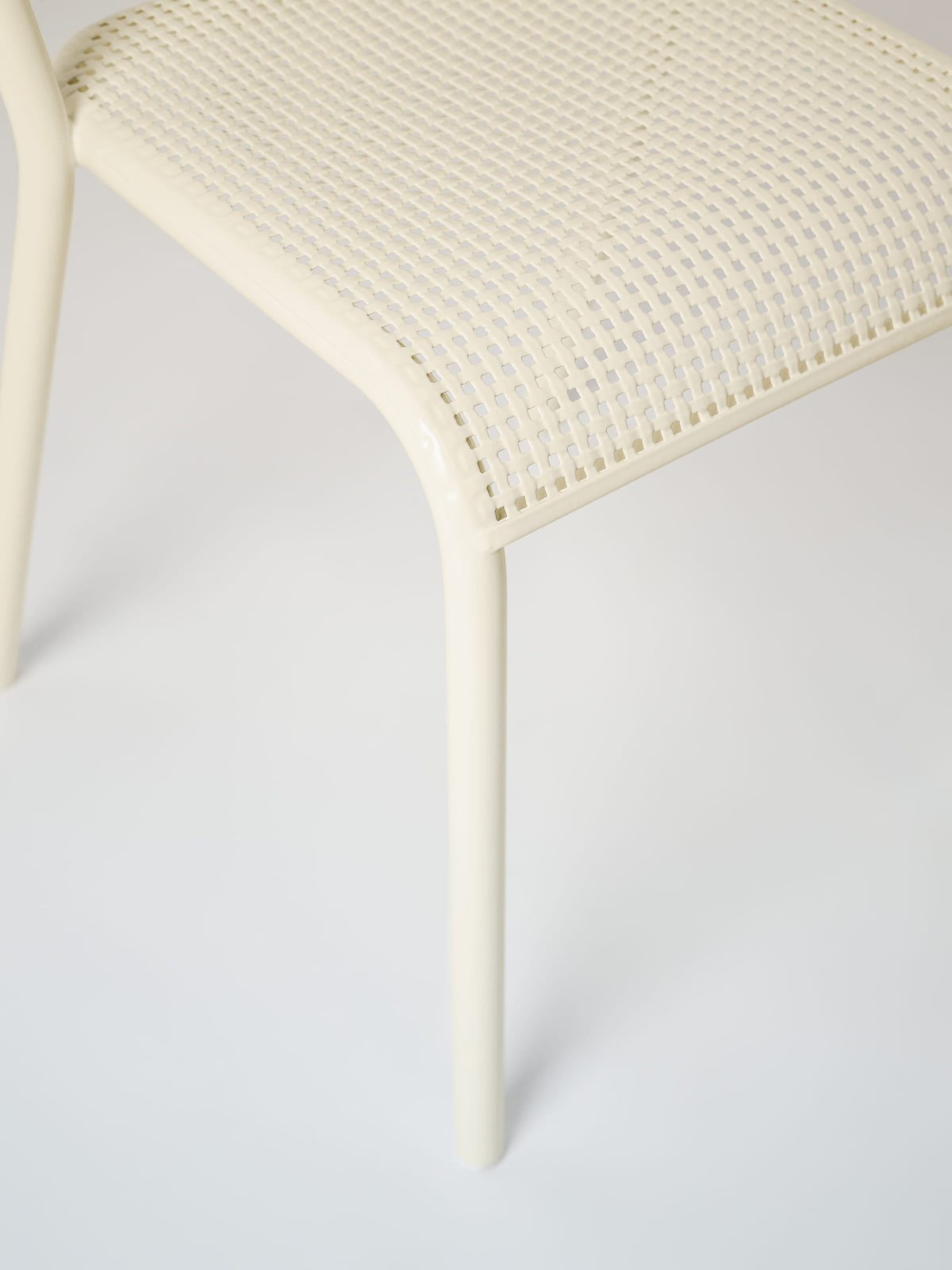 Chaise Tressée - Blanc Perlé