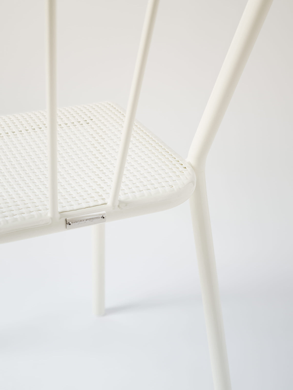 Chaise Tressée - Gris Beige