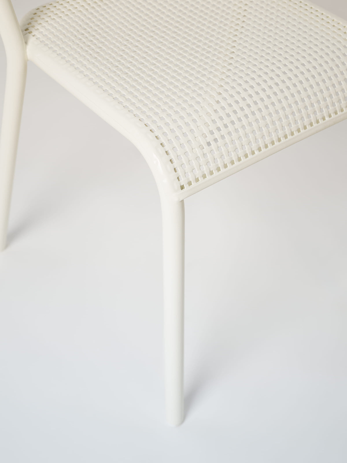 Chaise Tressée - Gris Beige