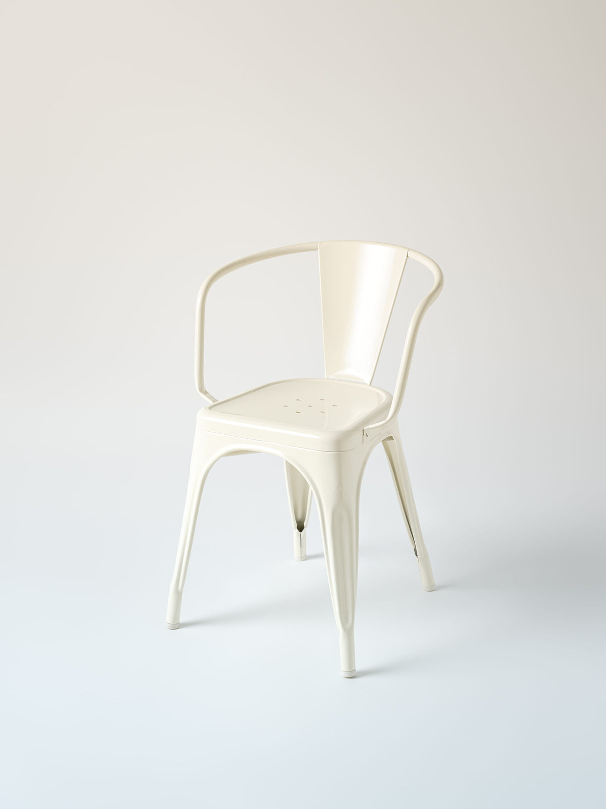 Fauteuil A56 - Blanc Perlé