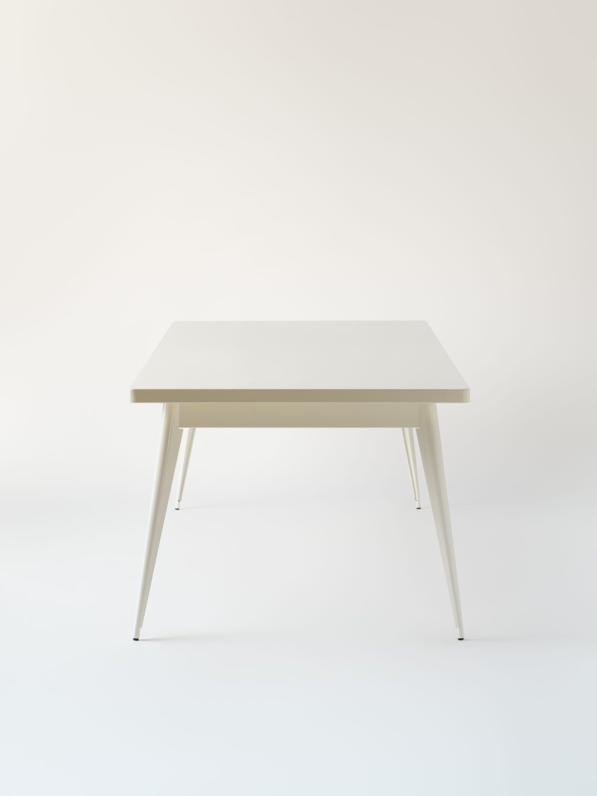 Table 55 240x100 / plateau métal - Noir Foncé