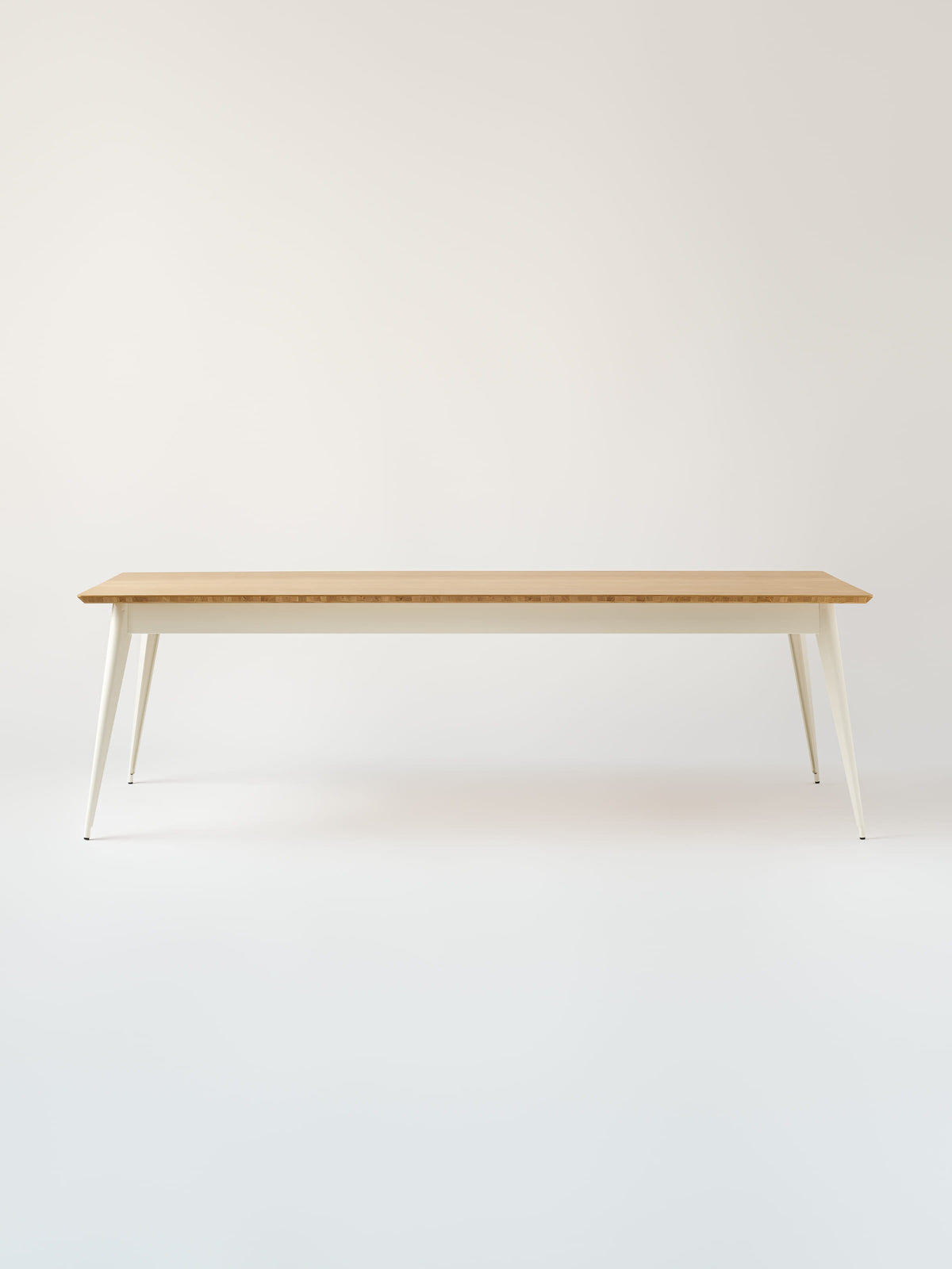 Table 55 240x100 / plateau chêne naturel - Brut Verni