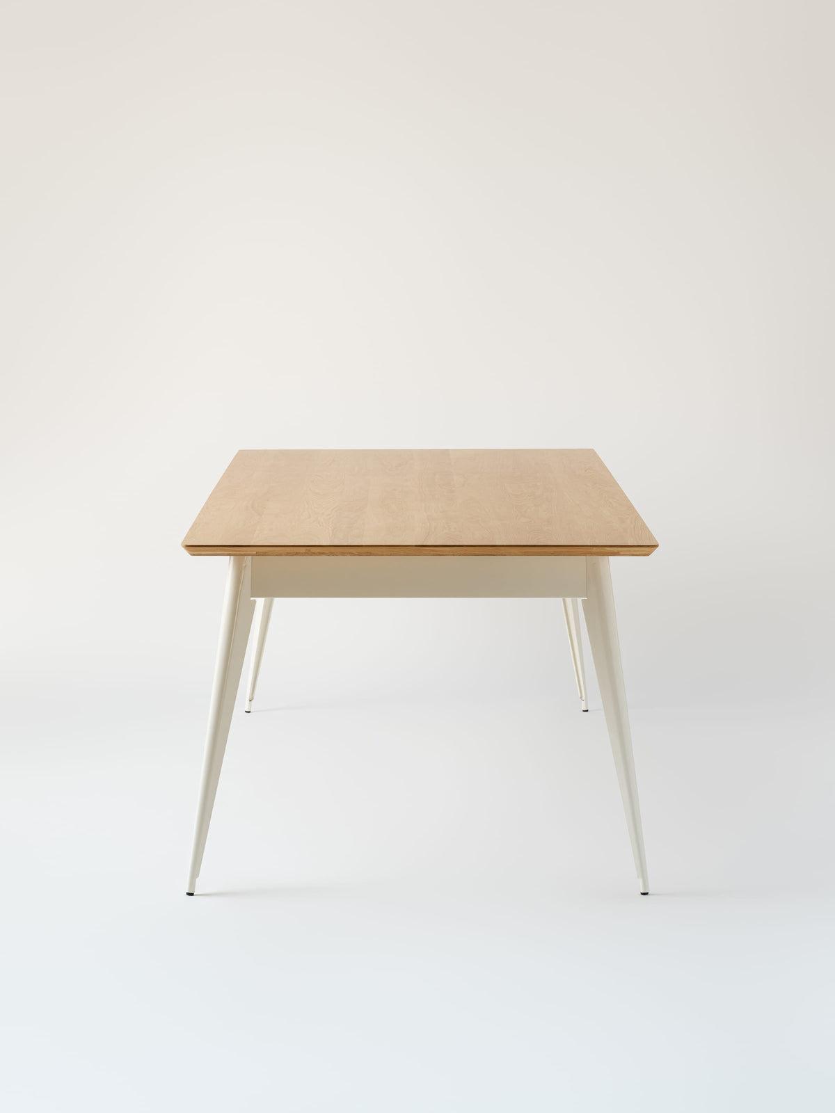 Table 55 240x100 / plateau chêne naturel - Gris Beige