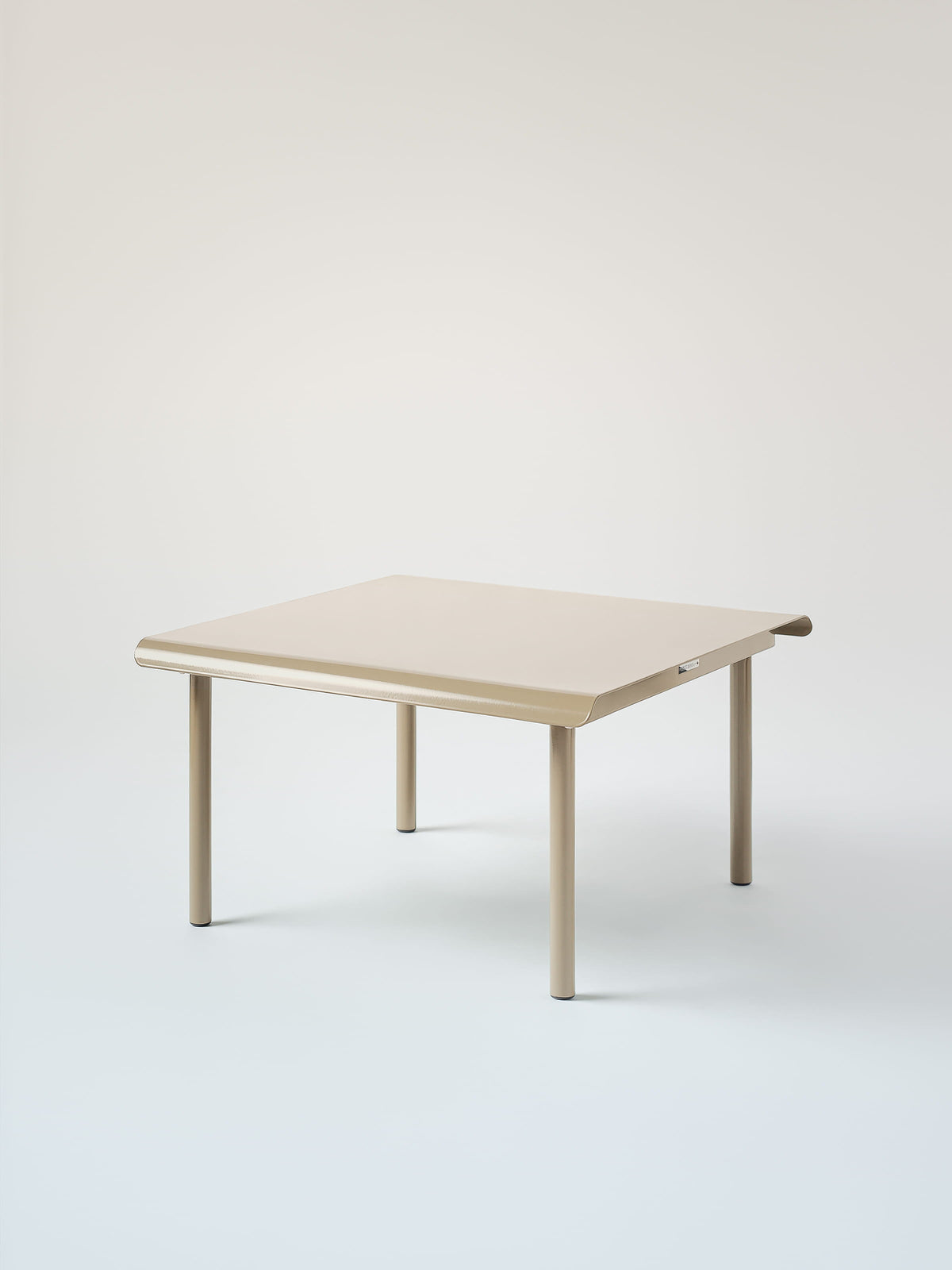 Table basse Patio 75x75 - Gris Beige