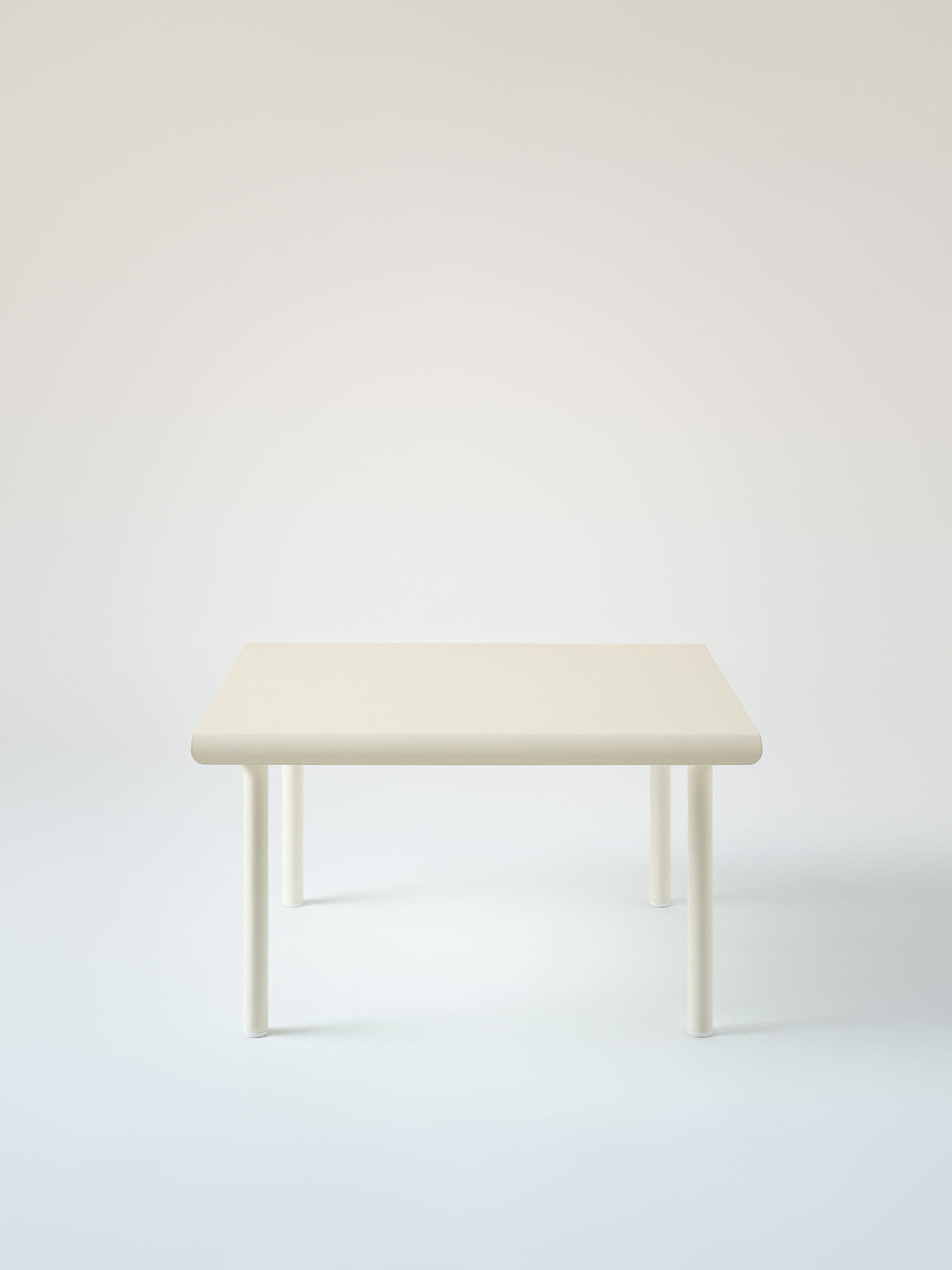 Table basse Patio 75x75 - Rouge Vin