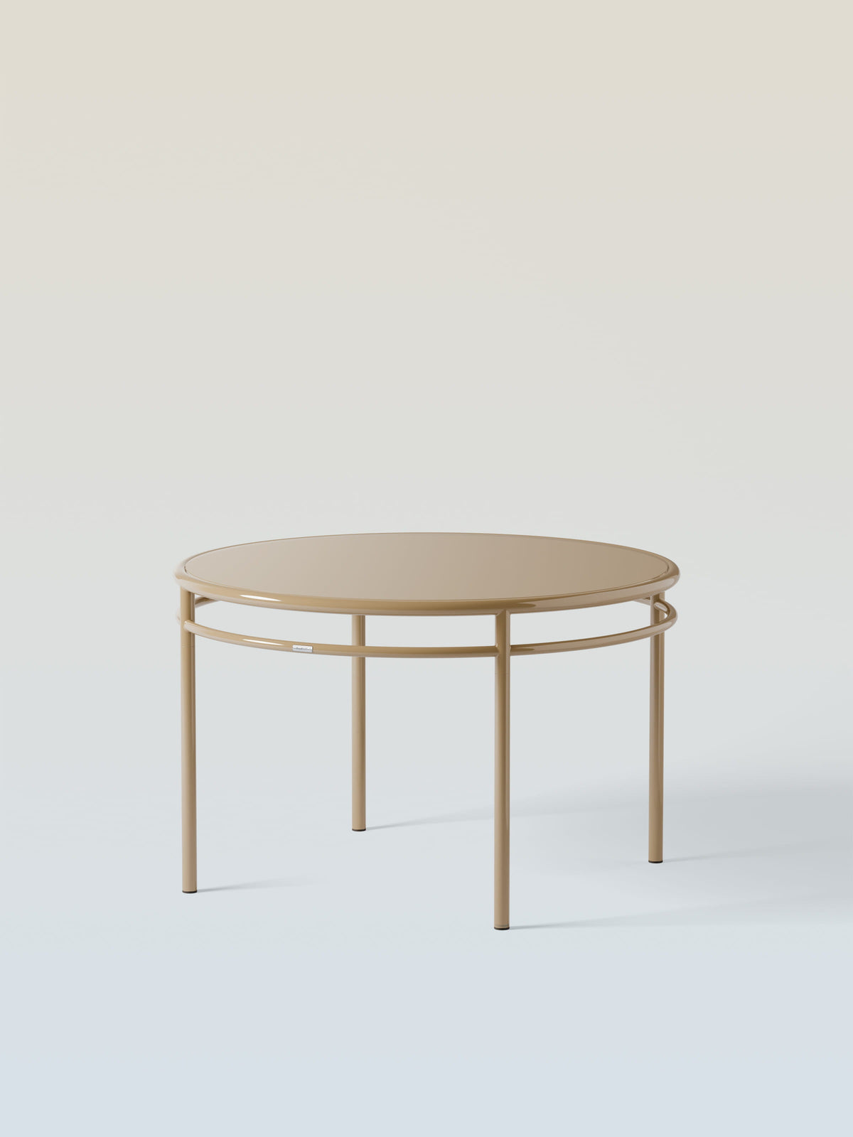 Epure Table Ø120 - Gray Beige