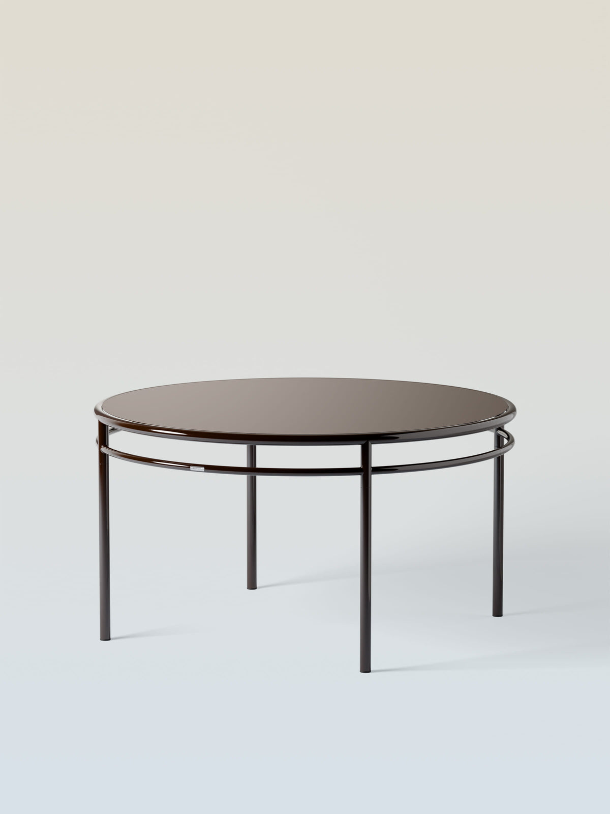 Epure Table Ø140 - Black Brown