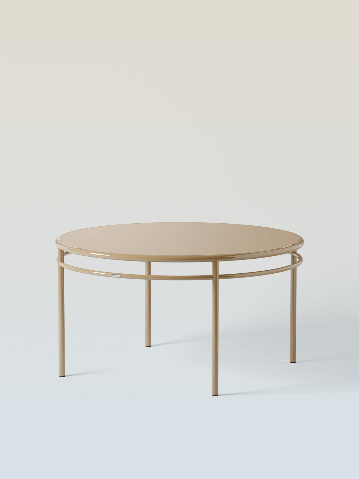 Epure Table Ø140 - Gray Beige