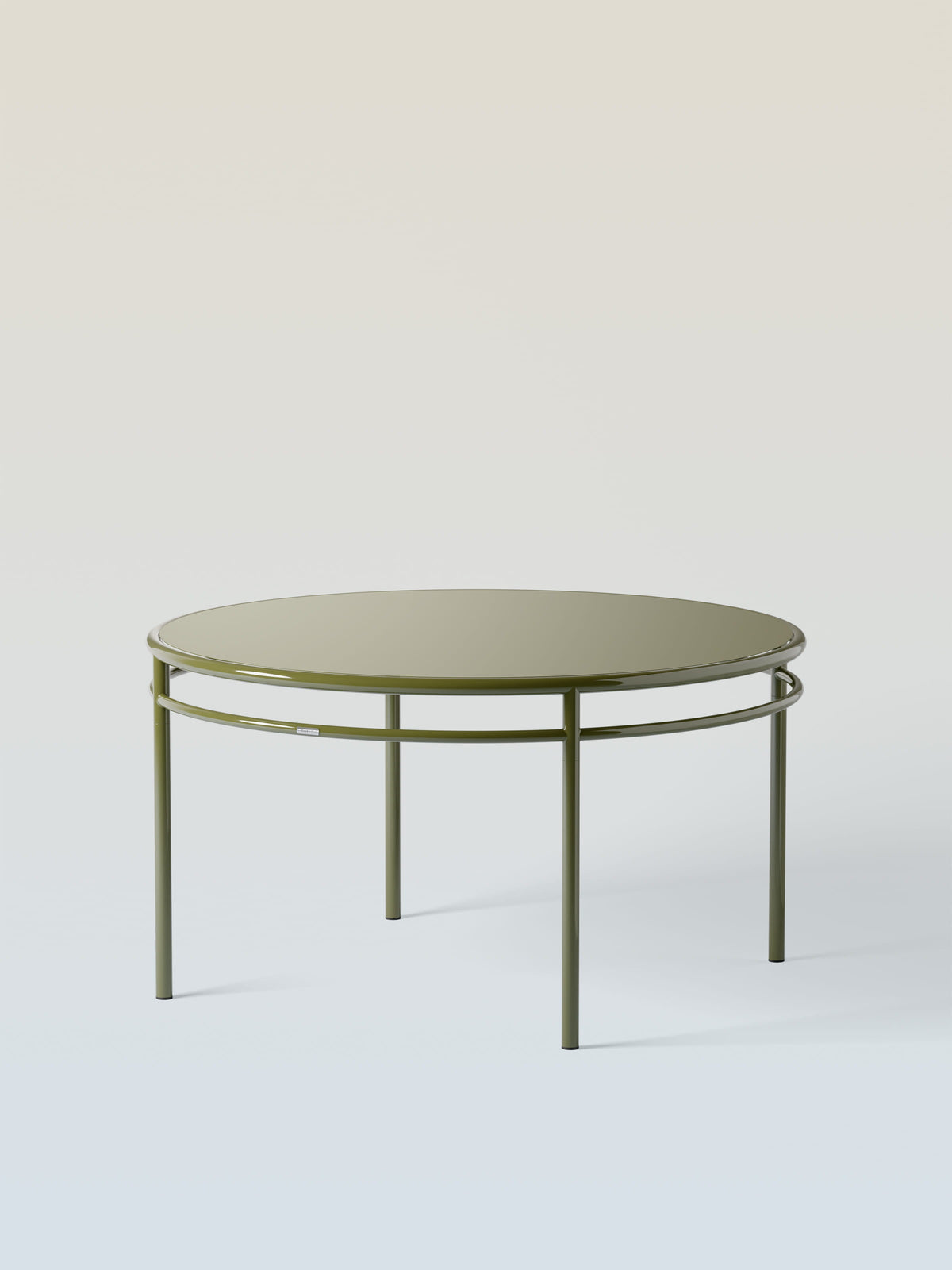 Table Epure Ø140 - Vert Jonc