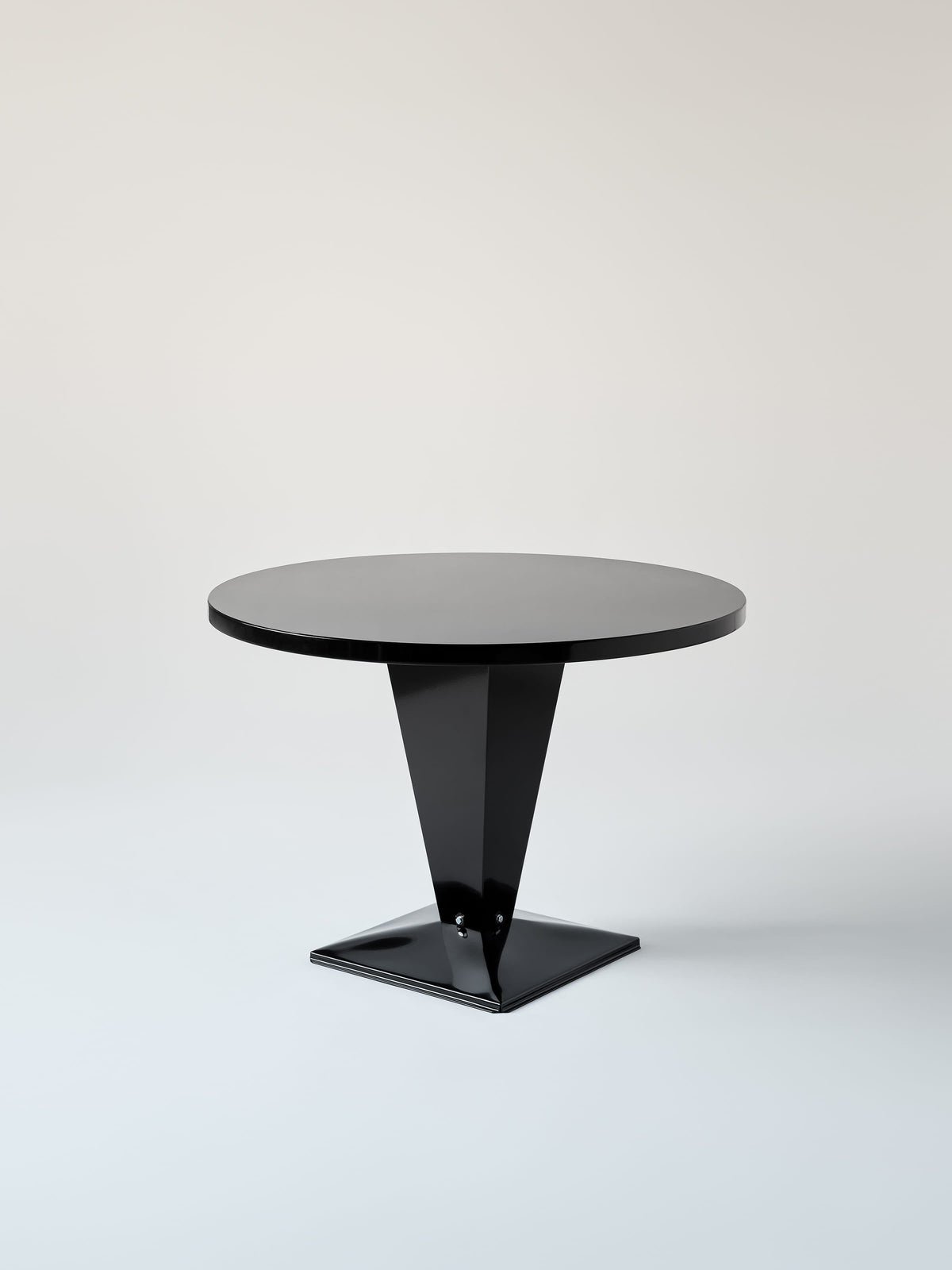 Table Kub Ø100 - Noir Foncé