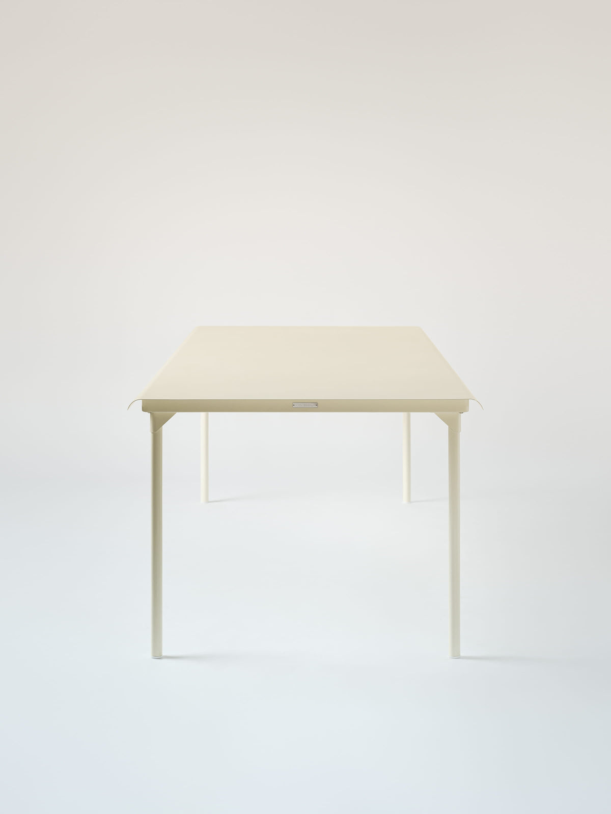 Table Patio 240x100 - Blanc Perlé
