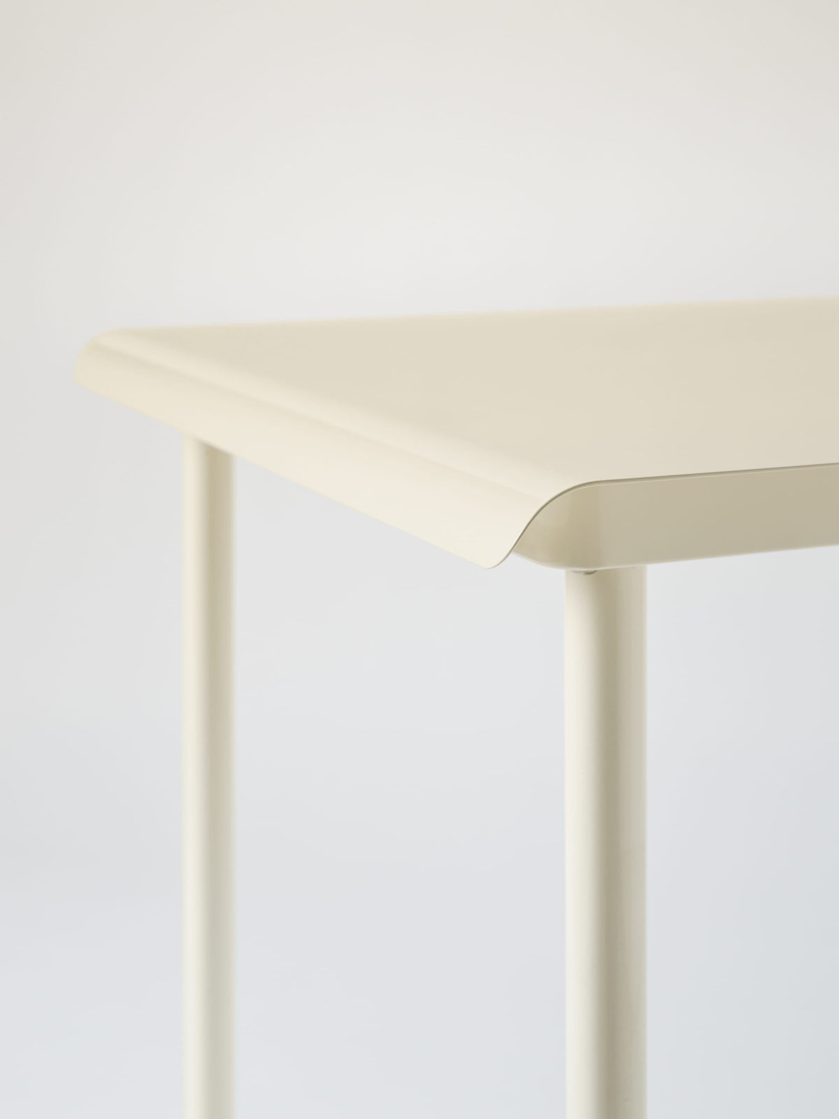 Table café Patio 75x75 - Blanc Perlé